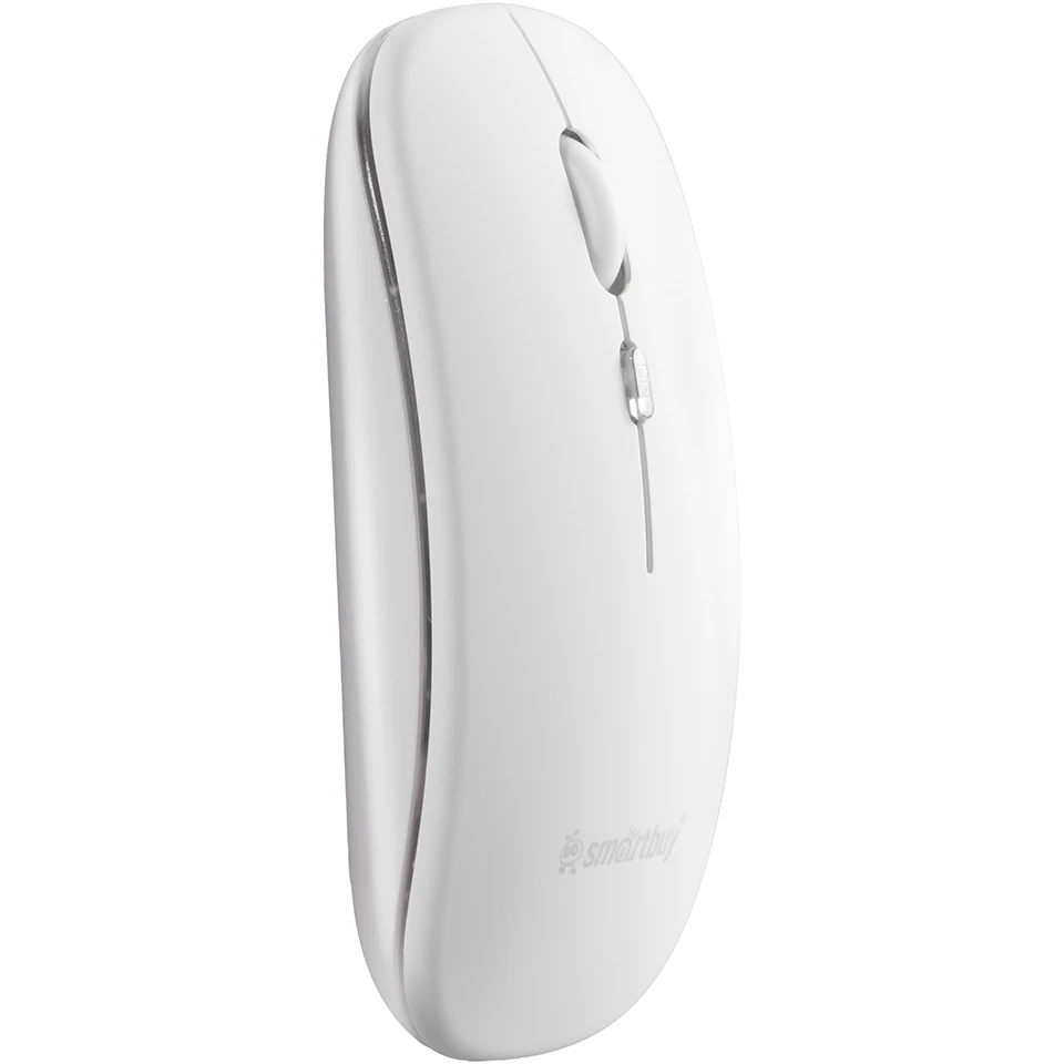 Мышь беспроводная Dual BT+USB с зарядкой Smartbuy X31 белая (SBM731DW) /100.  "