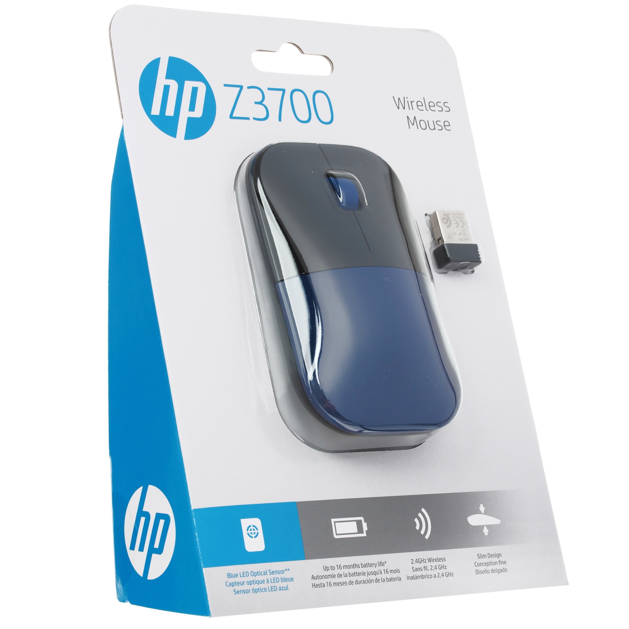 Мышь HP Z3700 Black Wireless Mouse
