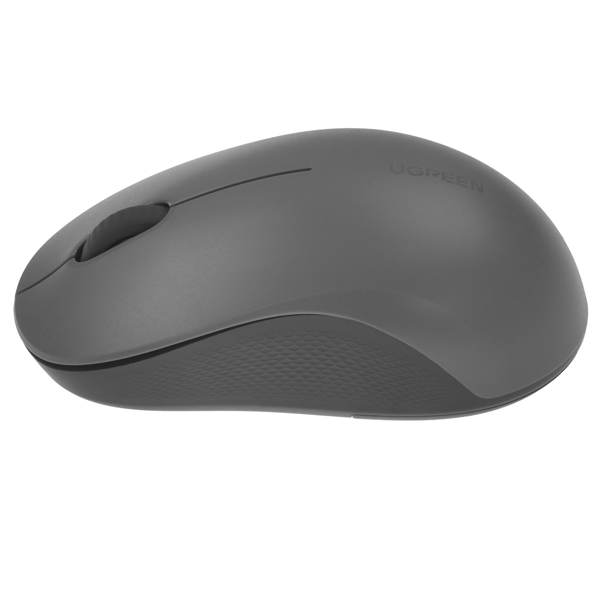 Мышка компьютерная беспроводная UGREEN M331 (65627) Multi-mode Wireless Mouse BT&GHz. Цвет: серый