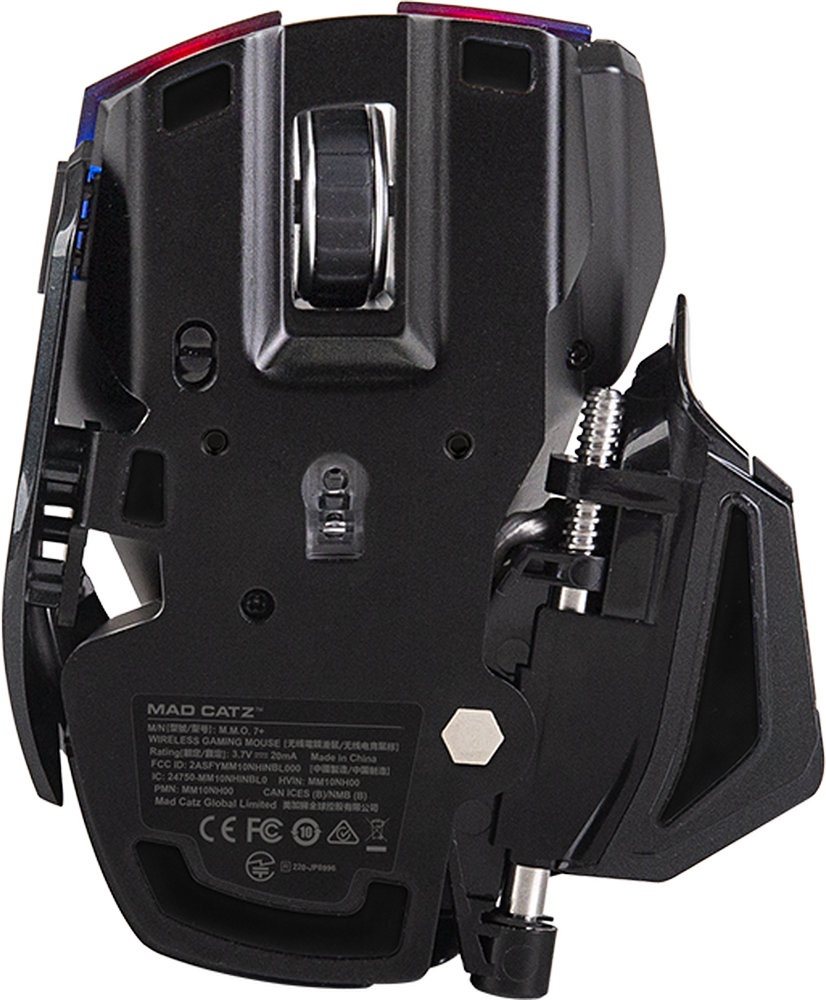 Мышь игровая Mad&nbsp;Catz беспроводная M.M.O. 7+&nbsp;(2.4Ghz/USB, Kailh switches,&nbsp;22&nbsp;кн.,&nbsp;5 профилей, 26000