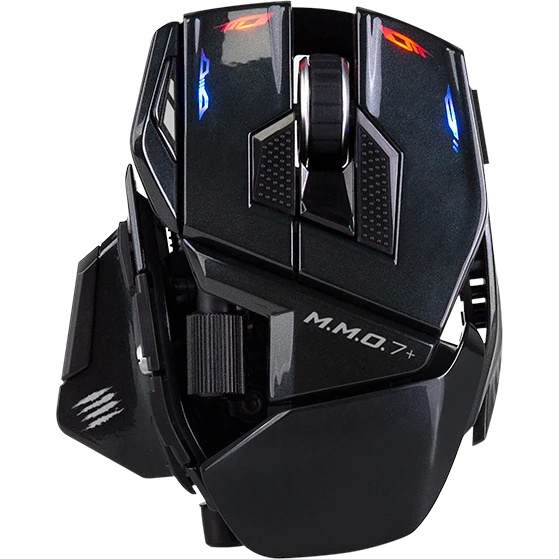 Мышь игровая Mad&nbsp;Catz беспроводная M.M.O. 7+&nbsp;(2.4Ghz/USB, Kailh switches,&nbsp;22&nbsp;кн.,&nbsp;5 профилей, 26000