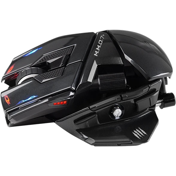 Мышь игровая Mad&nbsp;Catz беспроводная M.M.O. 7+&nbsp;(2.4Ghz/USB, Kailh switches,&nbsp;22&nbsp;кн.,&nbsp;5 профилей, 26000