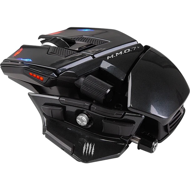 Мышь игровая Mad&nbsp;Catz беспроводная M.M.O. 7+&nbsp;(2.4Ghz/USB, Kailh switches,&nbsp;22&nbsp;кн.,&nbsp;5 профилей, 26000