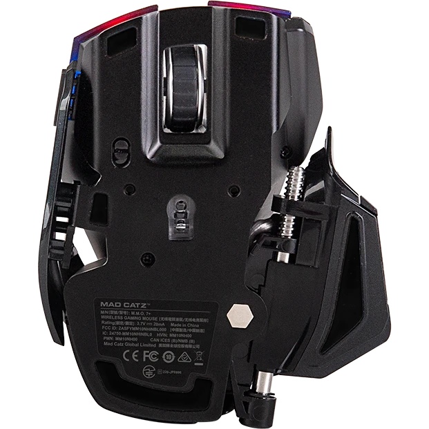 Мышь игровая Mad&nbsp;Catz беспроводная M.M.O. 7+&nbsp;(2.4Ghz/USB, Kailh switches,&nbsp;22&nbsp;кн.,&nbsp;5 профилей, 26000