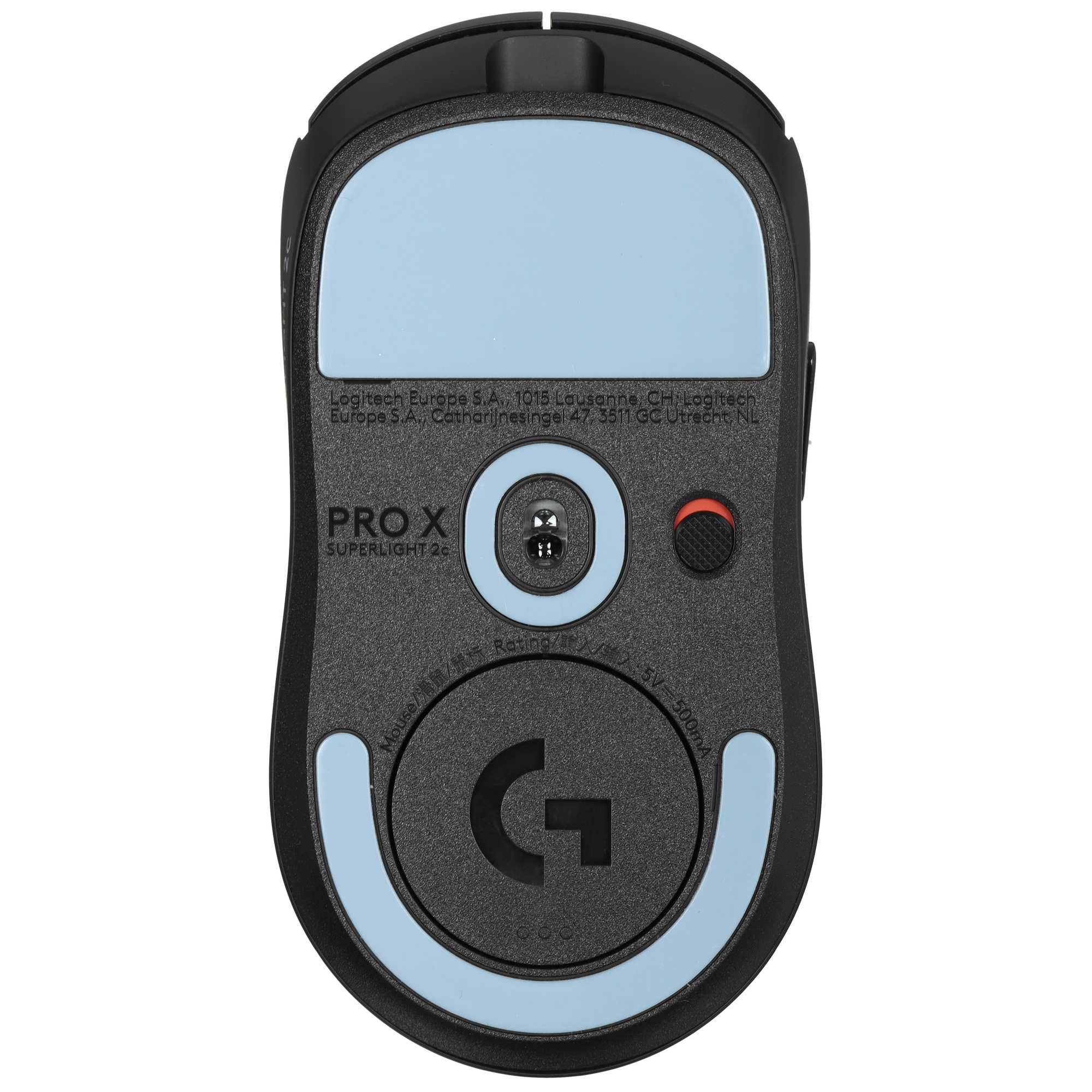 Мышь игровая беспроводная Logitech G PRO X Superlight 2C Black (910-007535)