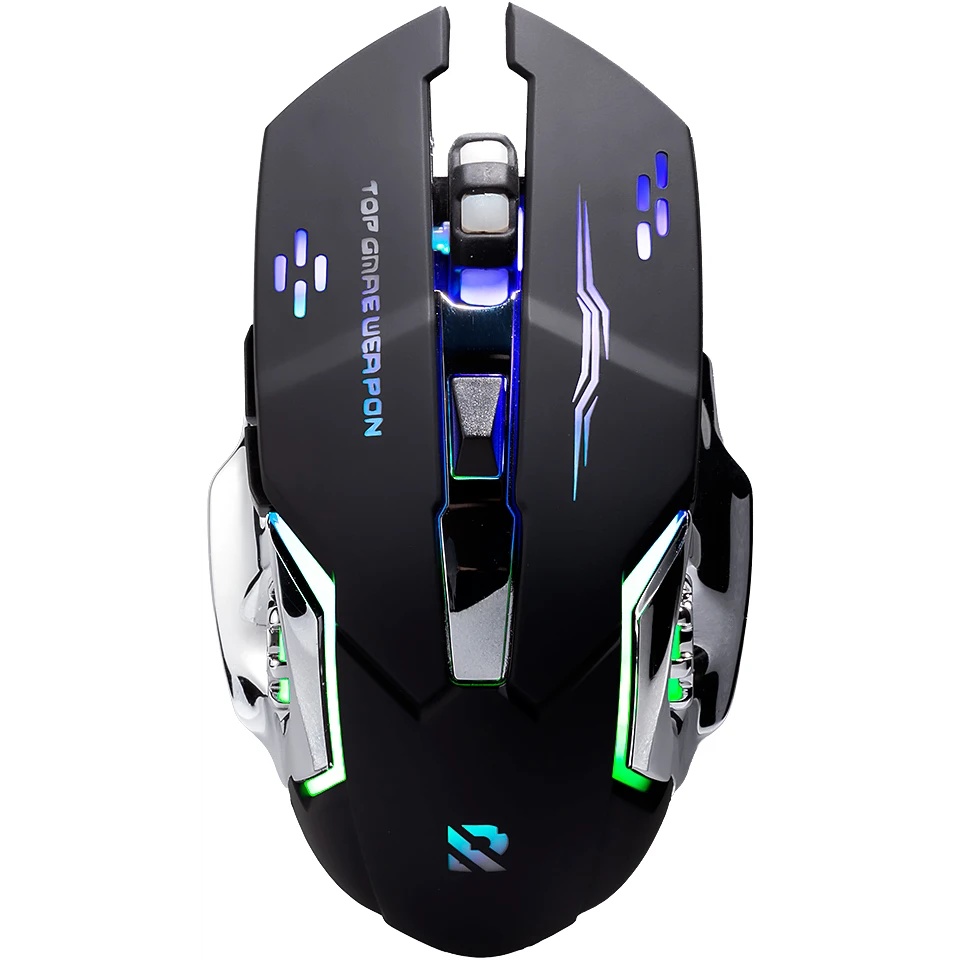 Мышь игровая беспроводная Smartbuy серия RUSH X14 черная (SBM724AGK)/40.  "