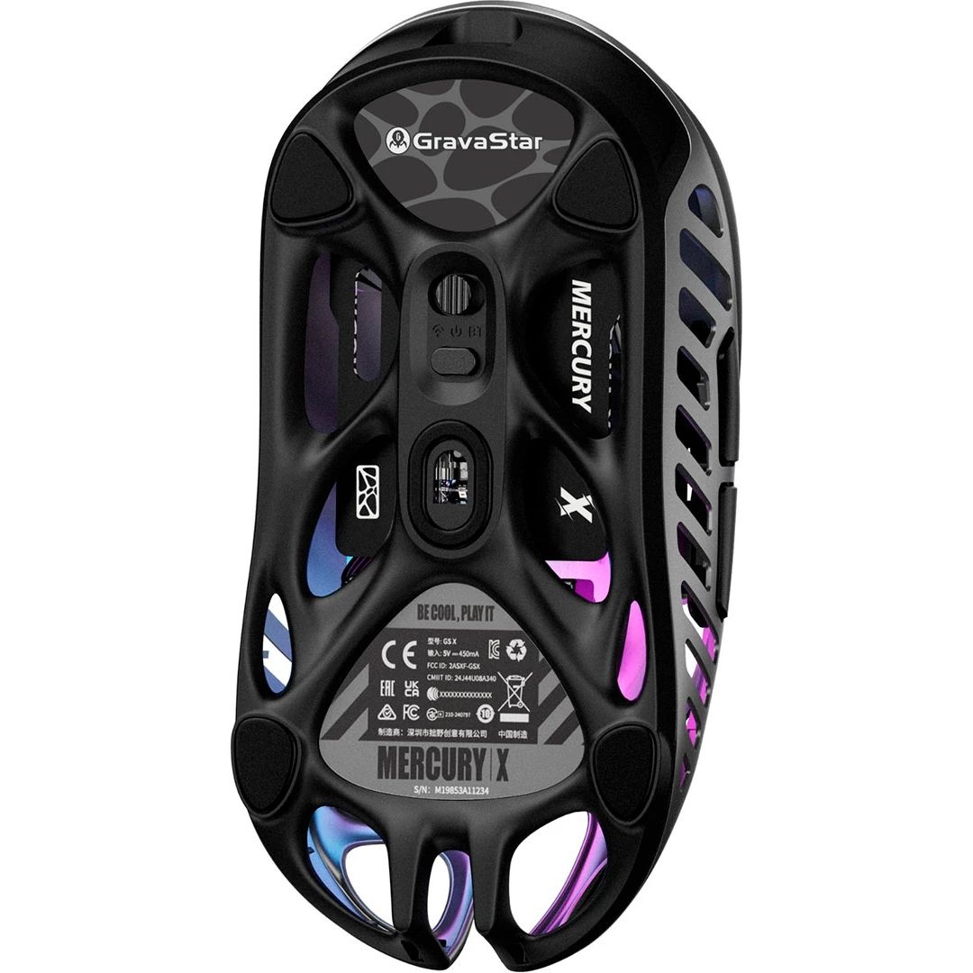 Беспроводная игровая мышь Gravastar Mercury X GRY