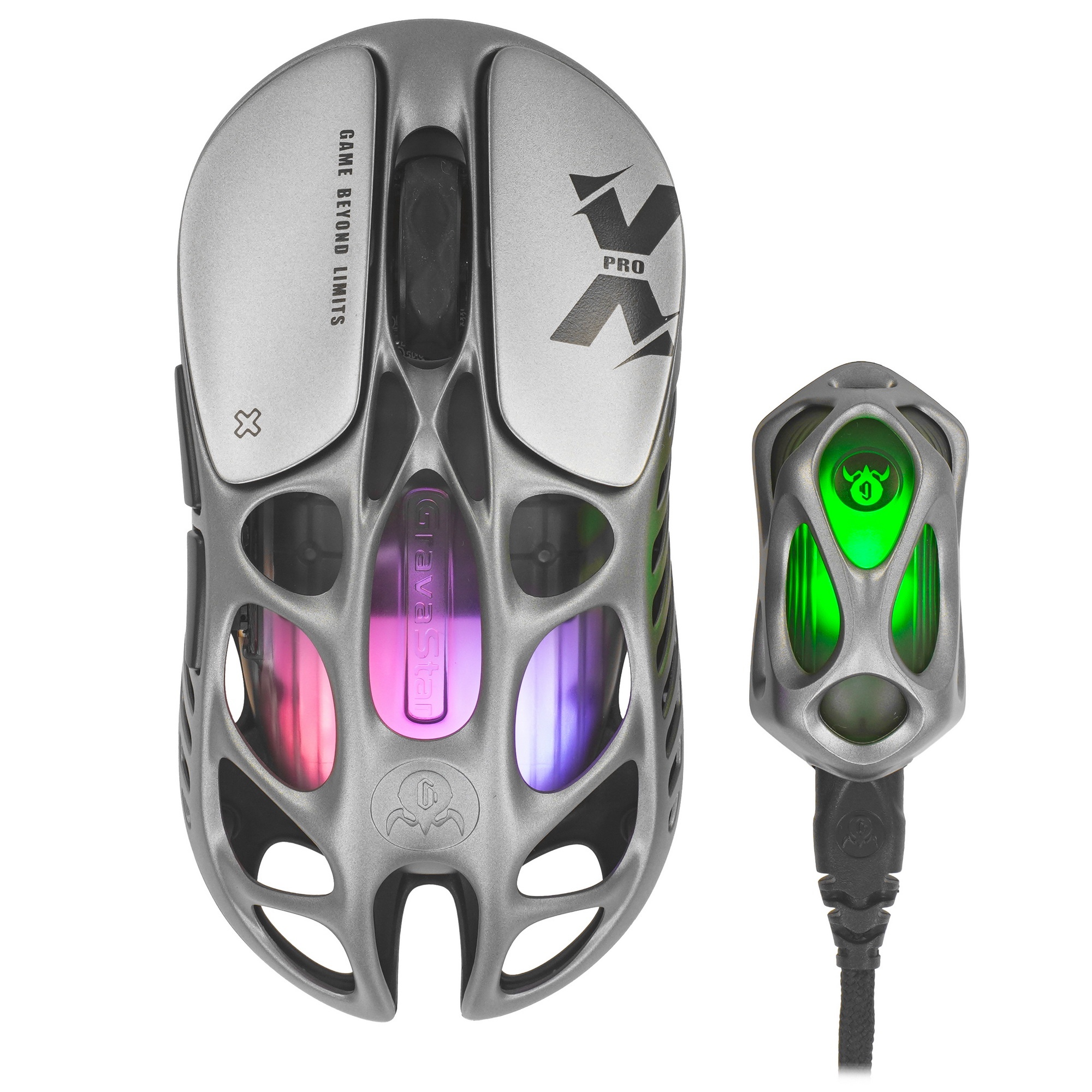 Беспроводная игровая мышь Gravastar Mercury X Pro GRY