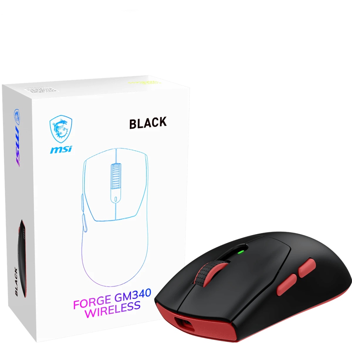 Мышь MSI FORGE GM340 W BLACK