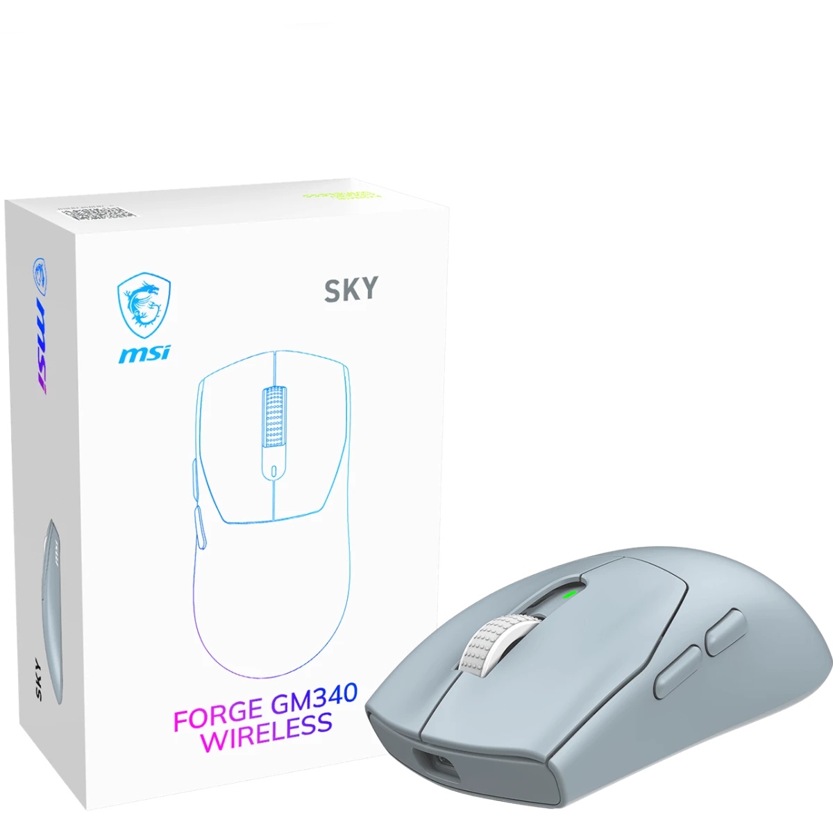 Мышь MSI FORGE GM340 W SKY