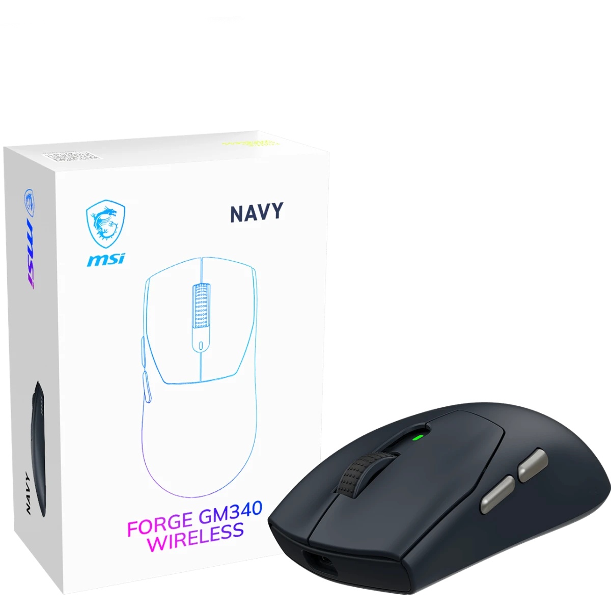 Мышь MSI FORGE GM340 W NAVY