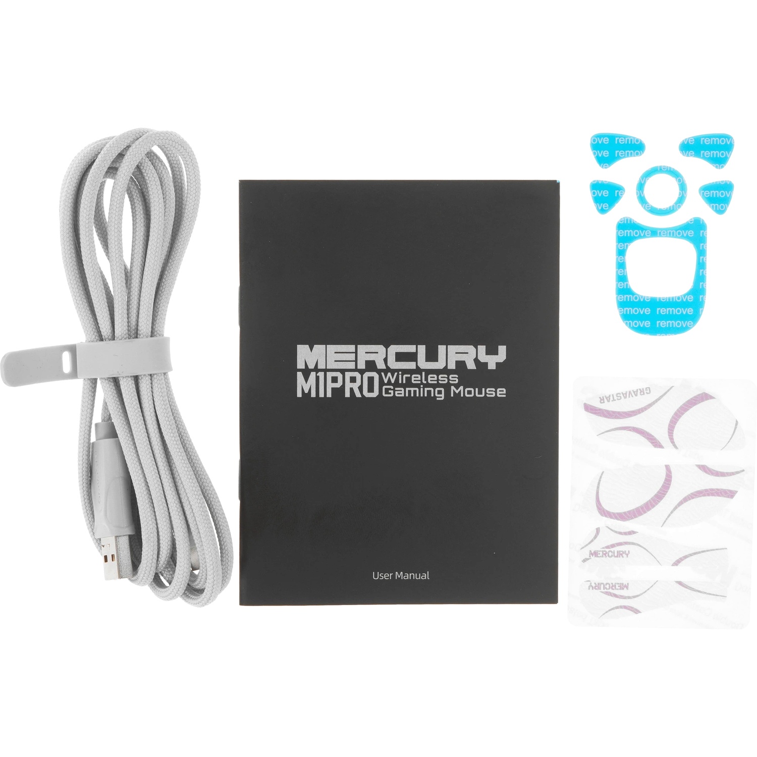 Игровая мышь Gravastar Mercury M1 Pro Lavender Purple