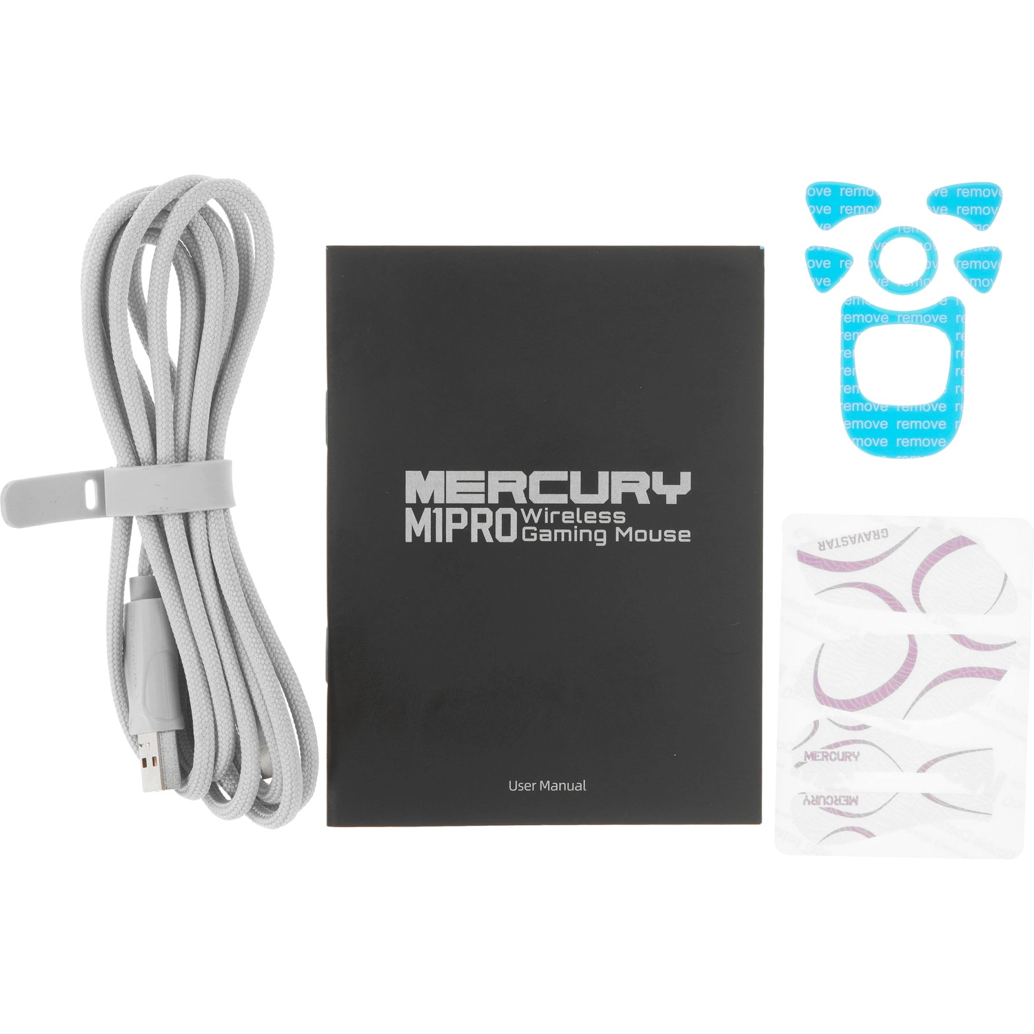 Игровая мышь Gravastar Mercury M1 Pro Ice Blue