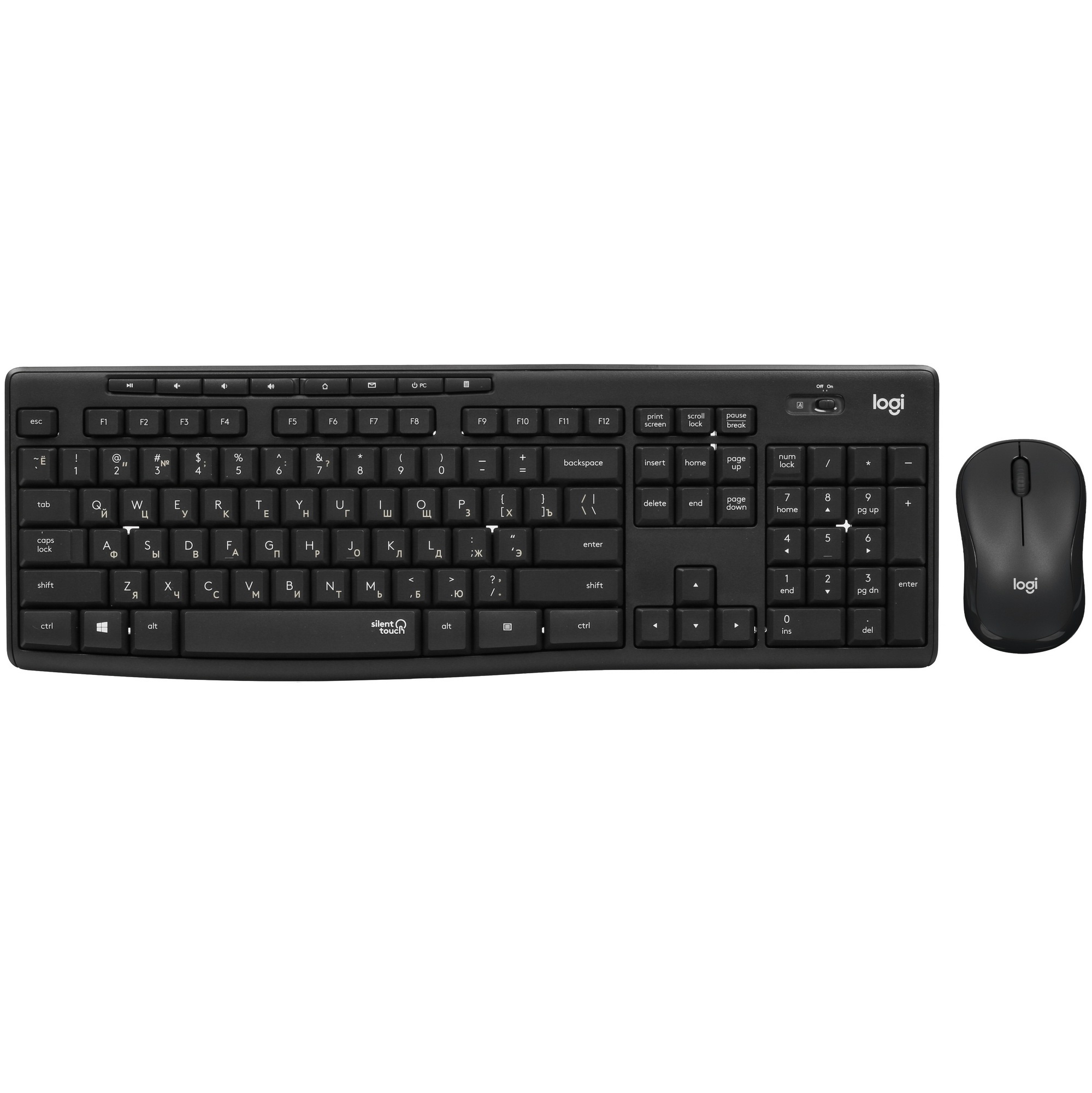 Клавиатура + Мышь Беспроводная Logitech MK295 Silent Wireless Combo