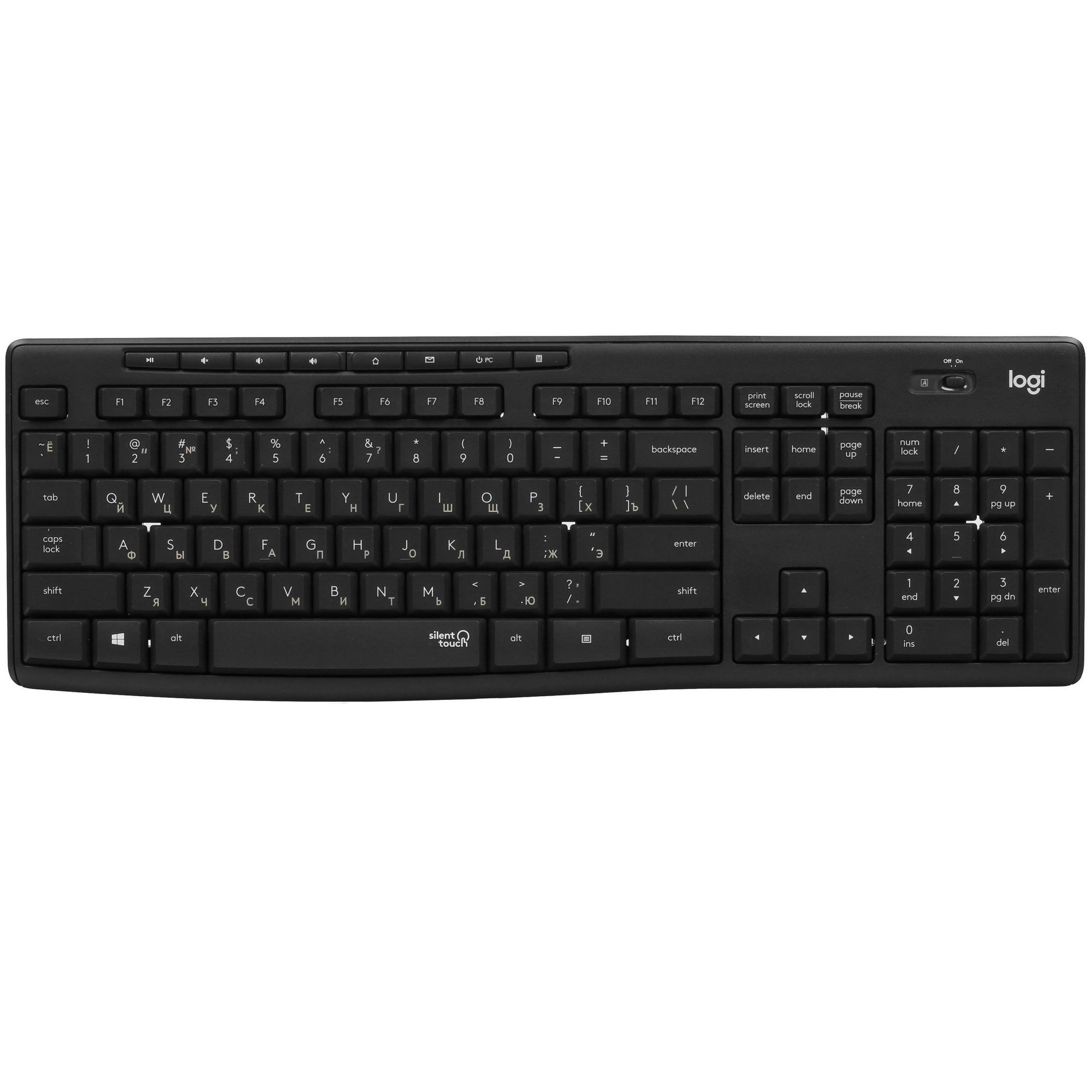 Клавиатура + Мышь Беспроводная Logitech MK295 Silent Wireless Combo