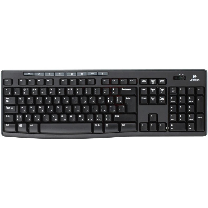 Клавиатура + мышь Logitech MK270 русская раскладка