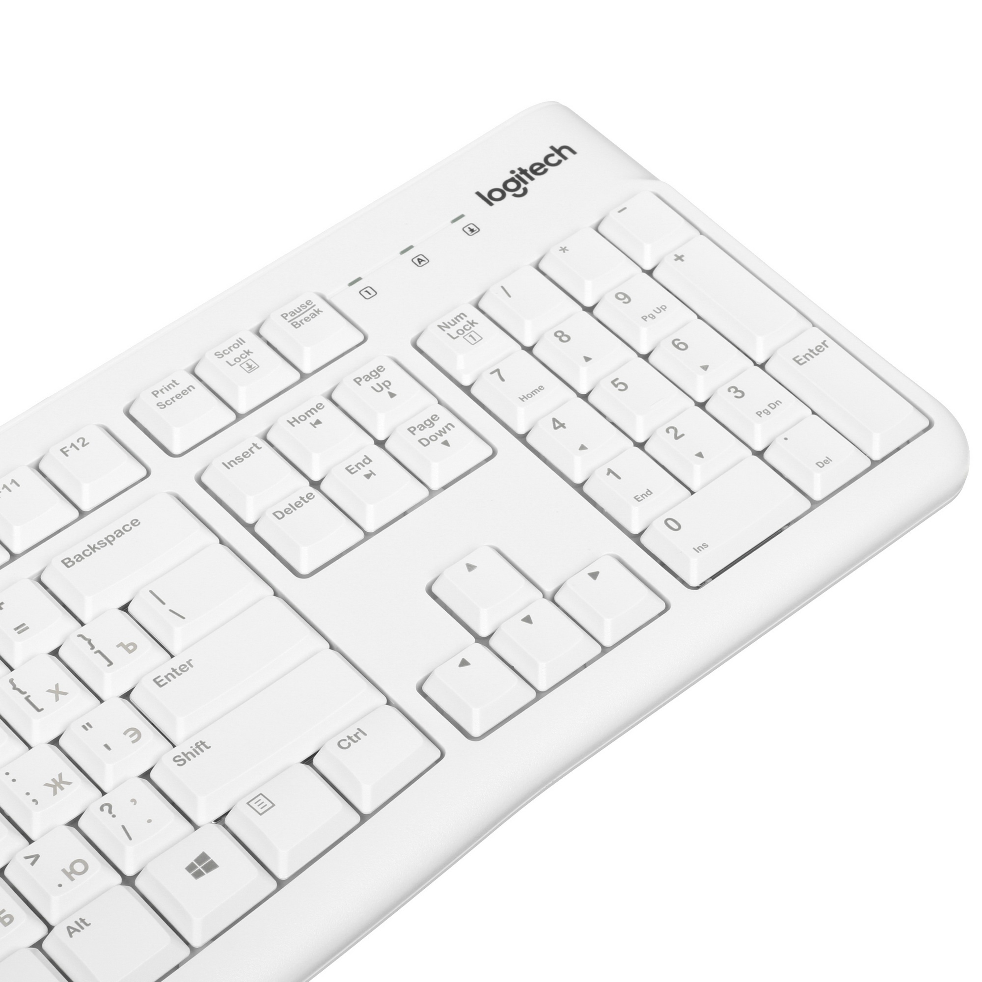 Клавиатура + мышь Logitech Desktop MK120 (русская раскладка)