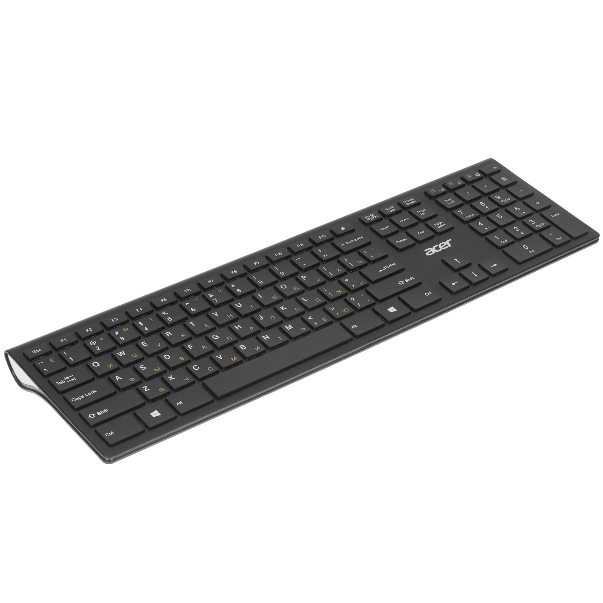 Комплект клавиатура и мышь Acer OKR030 [ZL.KBDEE.005]  Combo wilreless USB  slim black