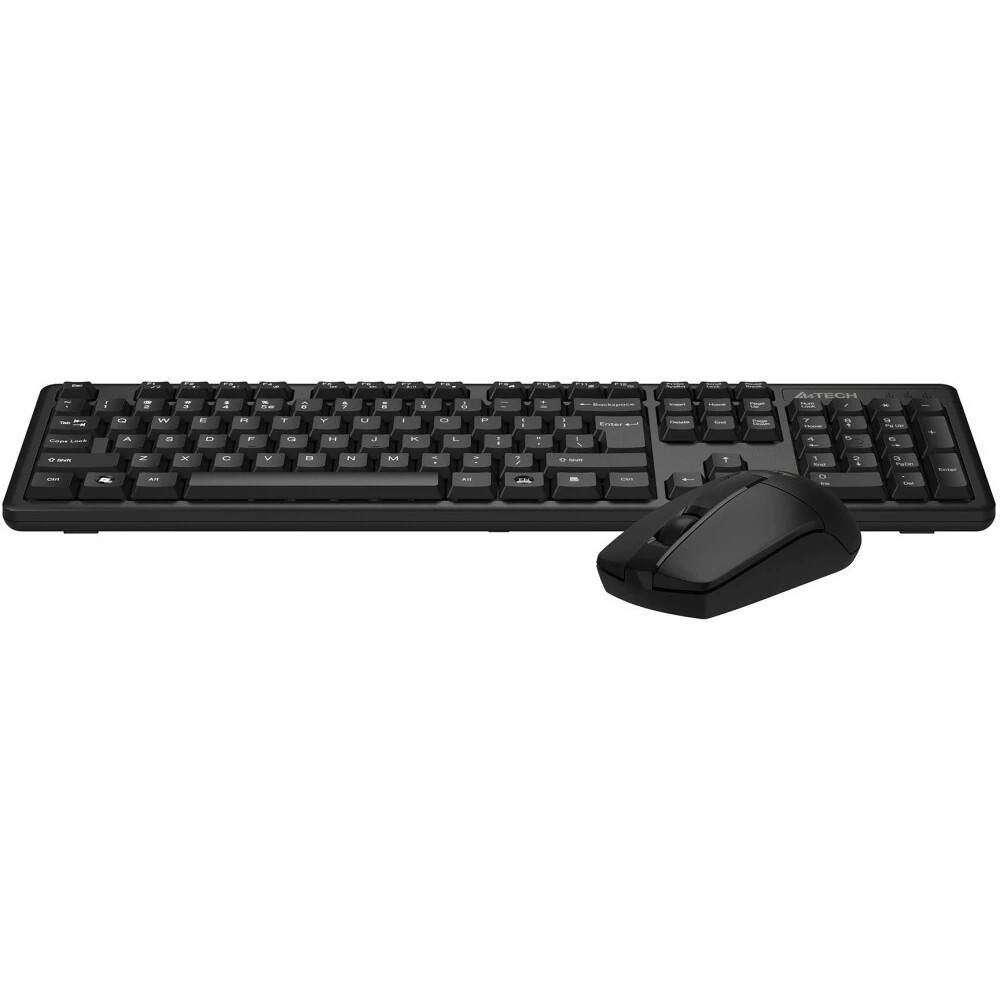 Клавиатура + мышь A4Tech 3330N клав:черный мышь:черный USB беспроводная Multimedia