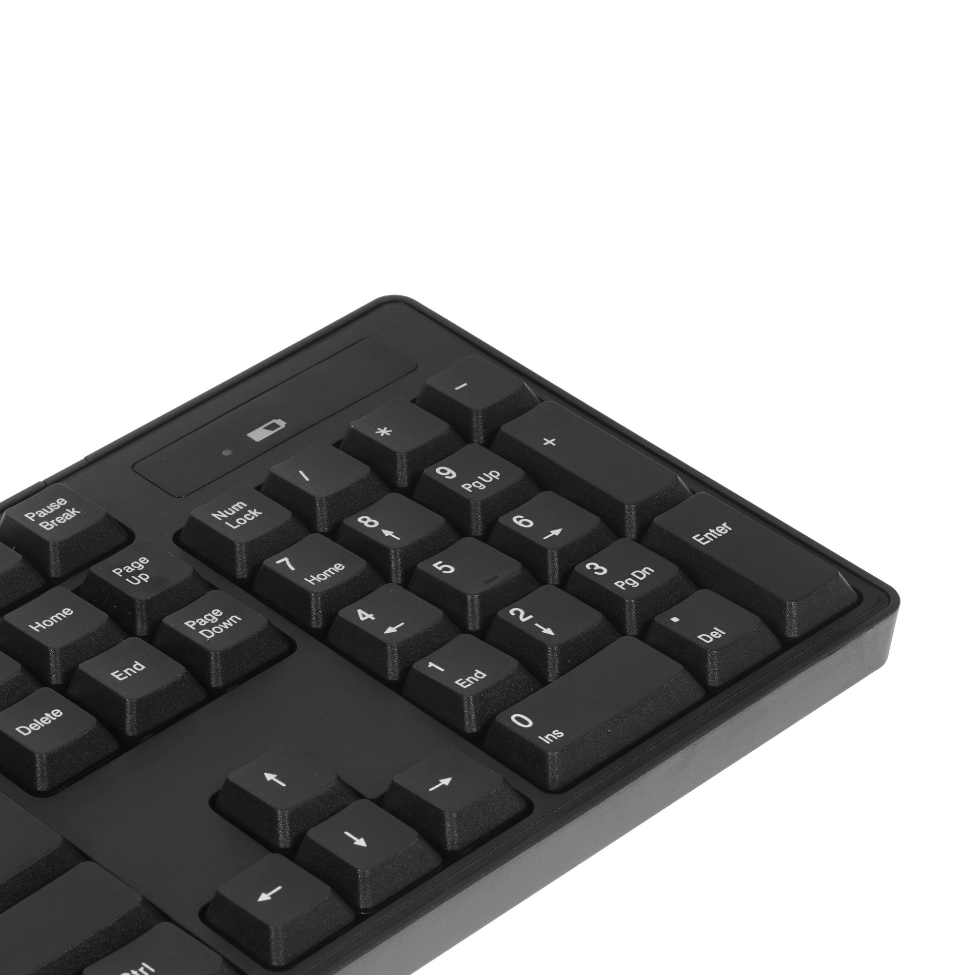 Клавиатура + мышь Defender C-915 RU Black USB 45915 Беспроводной, полноразмерный