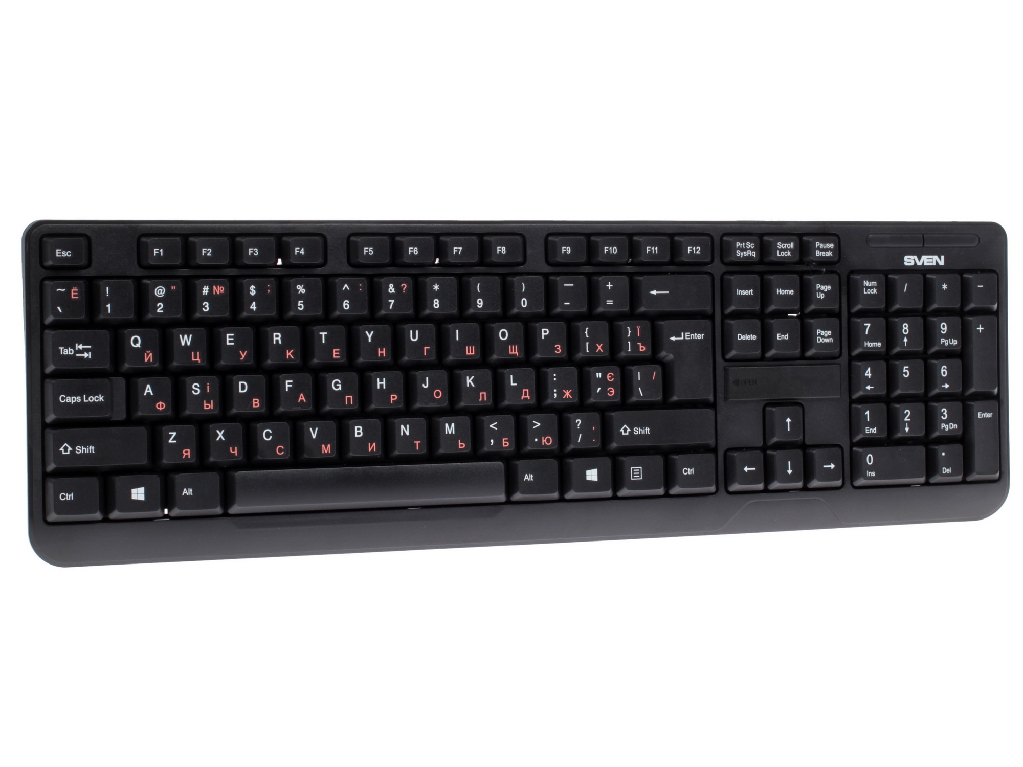 Клавиатура + мышь Sven Comfort 3300 Wireless Беспроводной SV-03103300WB