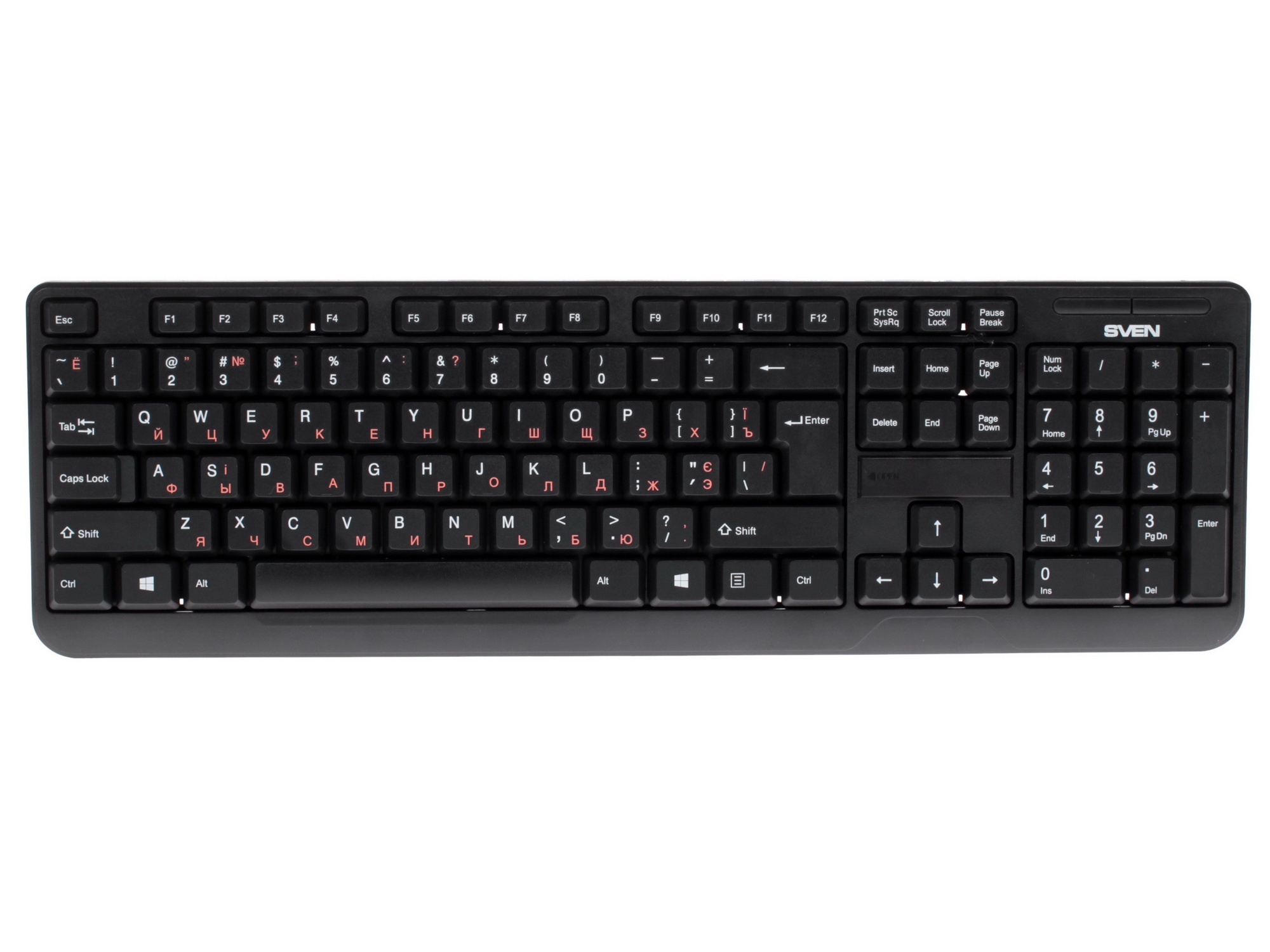 Клавиатура + мышь Sven Comfort 3300 Wireless Беспроводной SV-03103300WB