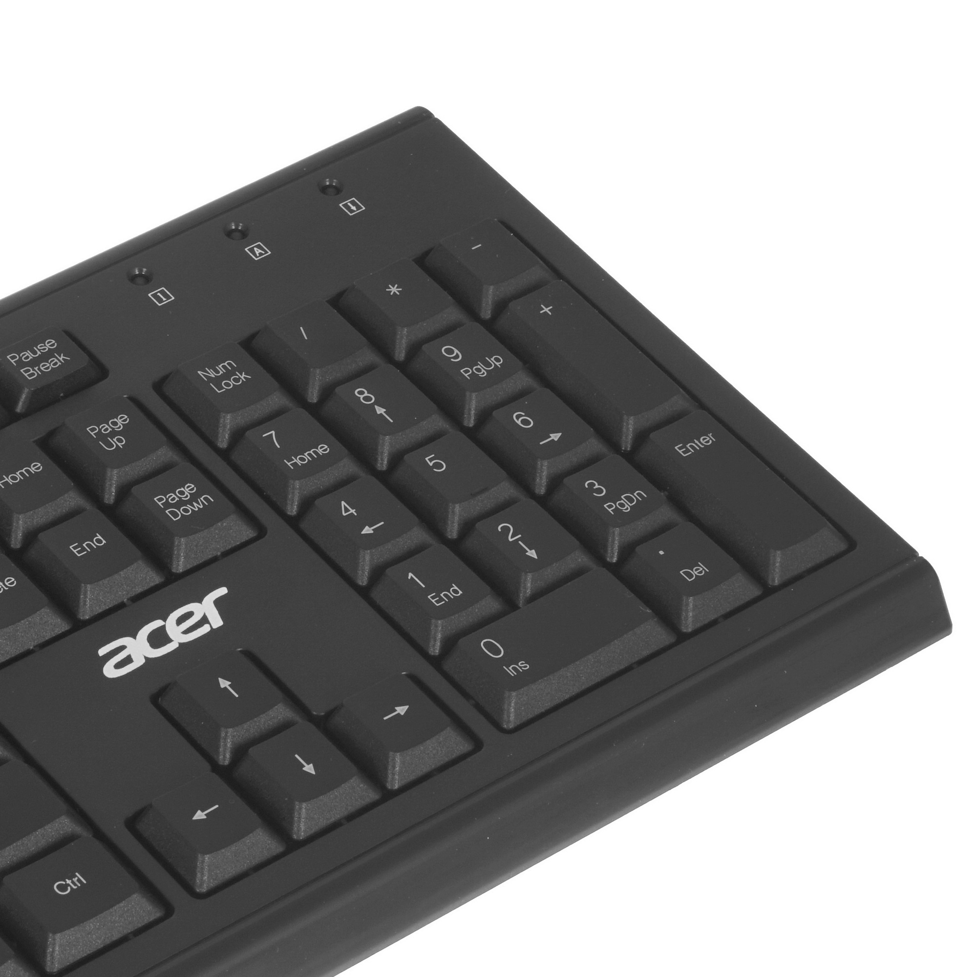 Клавиатура + мышь Acer OKR120 клав:черный мышь:черный USB беспроводная Multimedia
