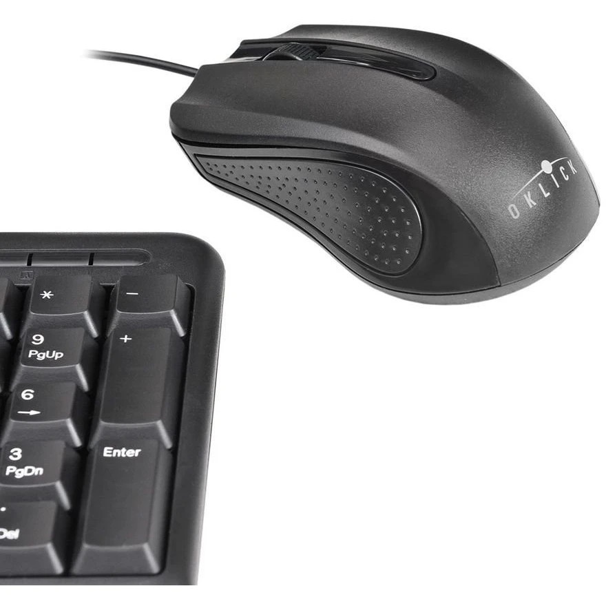 Клавиатура + мышь Oklick 600M black USB
