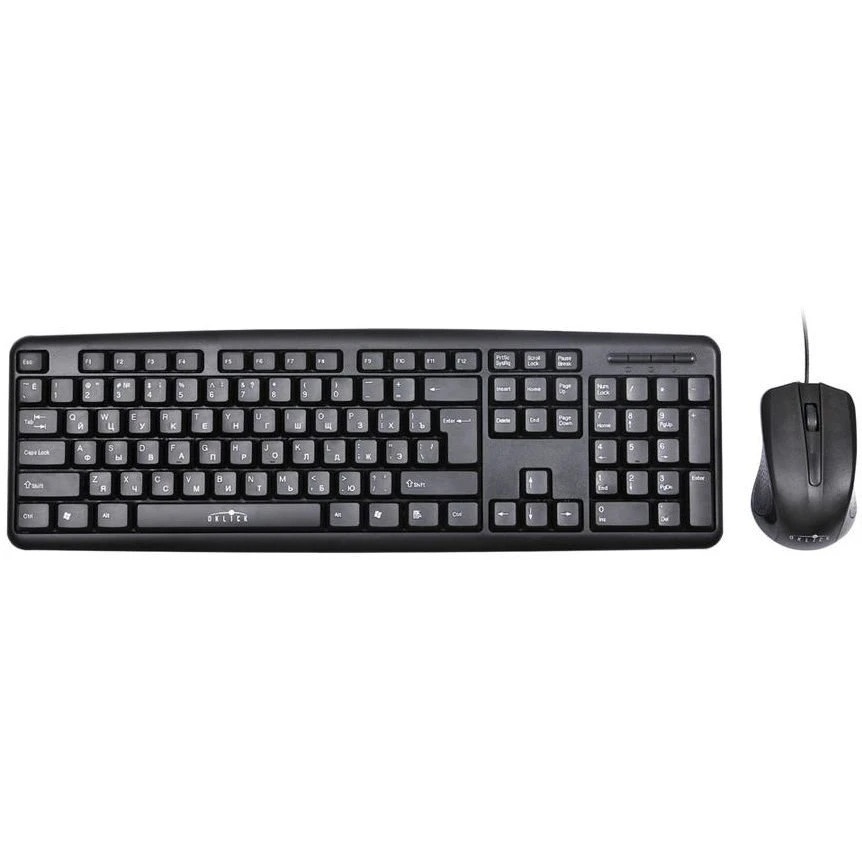 Клавиатура + мышь Oklick 600M black USB