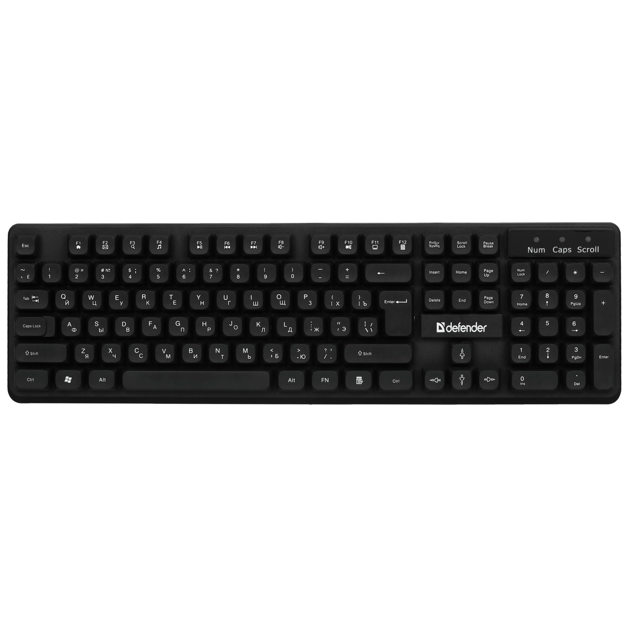 Клавиатура + мышка Defender MILAN C-992 RU BLACK