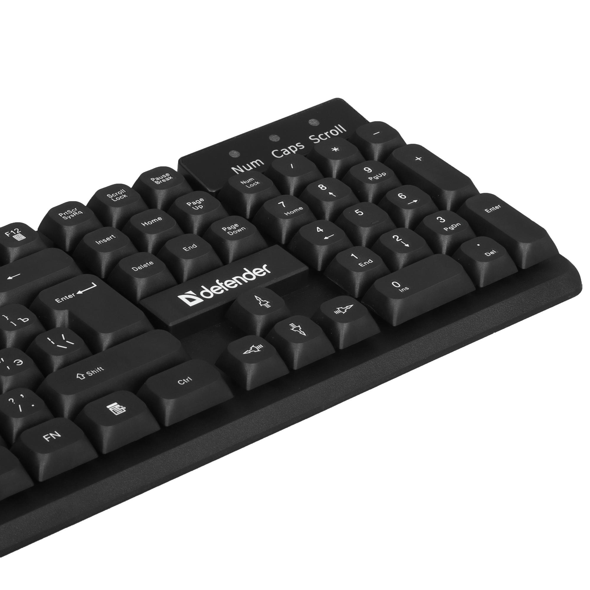 Клавиатура + мышка Defender MILAN C-992 RU BLACK