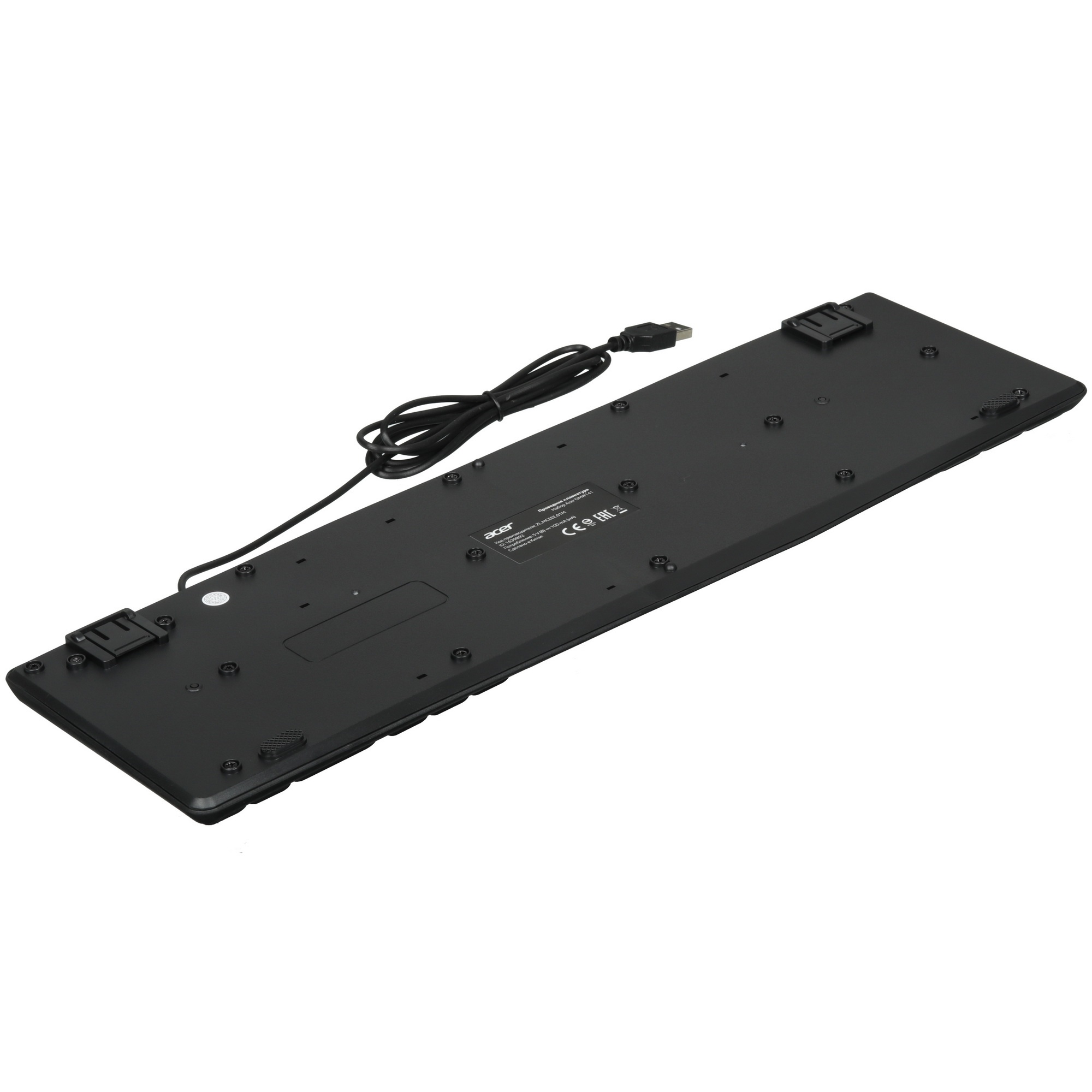Клавиатура + мышь Acer OMW141 клав:черный мышь:черный USB