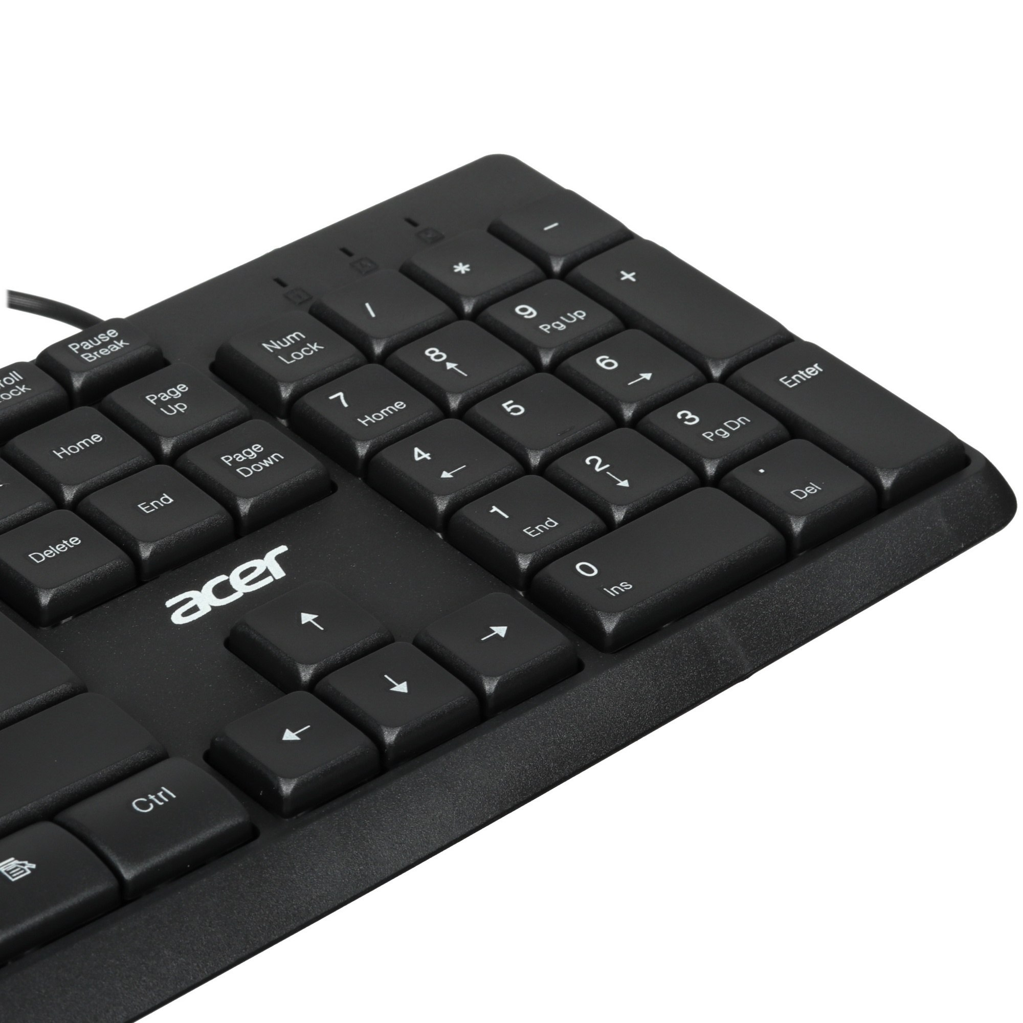 Клавиатура + мышь Acer OMW141 клав:черный мышь:черный USB