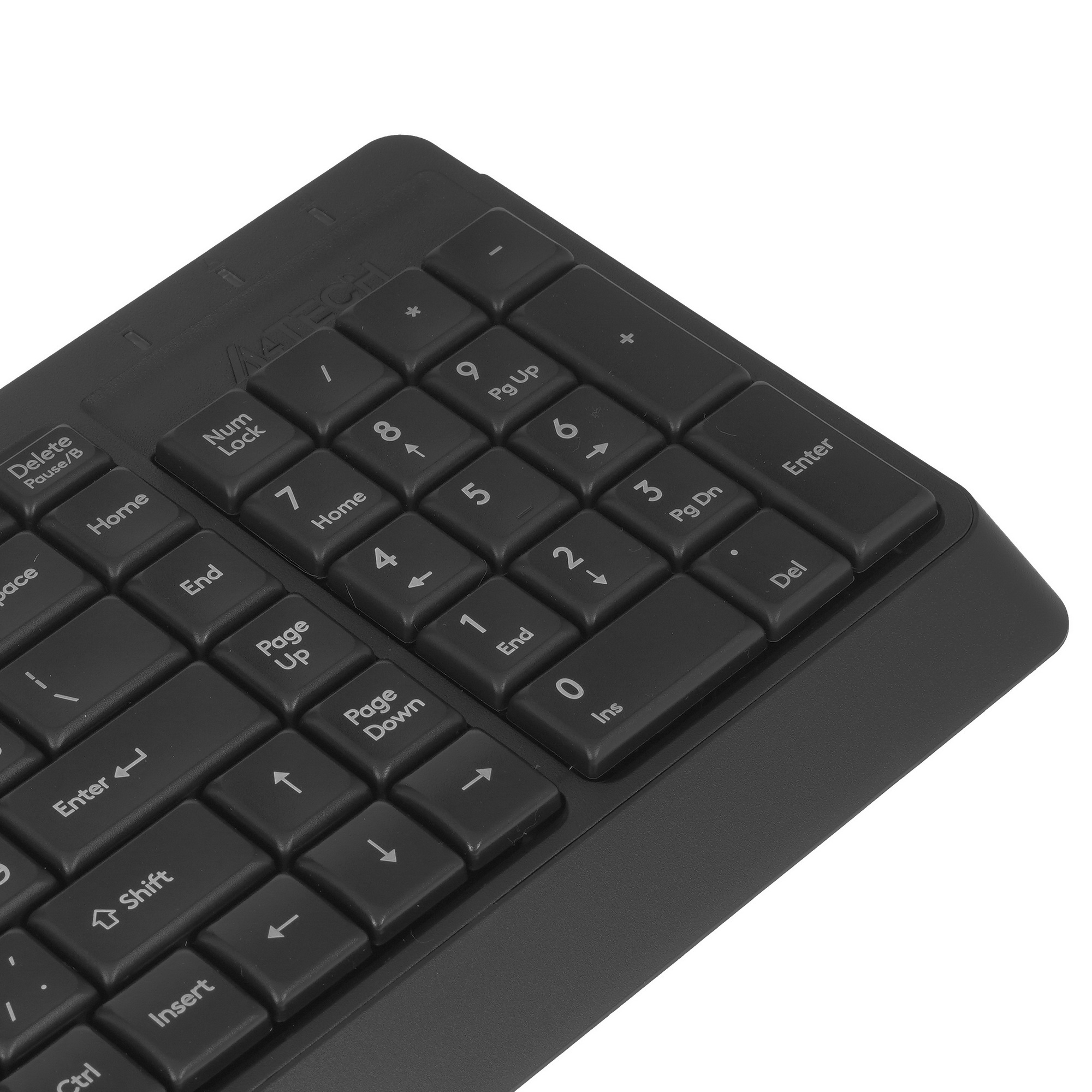 Клавиатура + мышь A4Tech Fstyler F1512 клав:черный мышь:черный USB