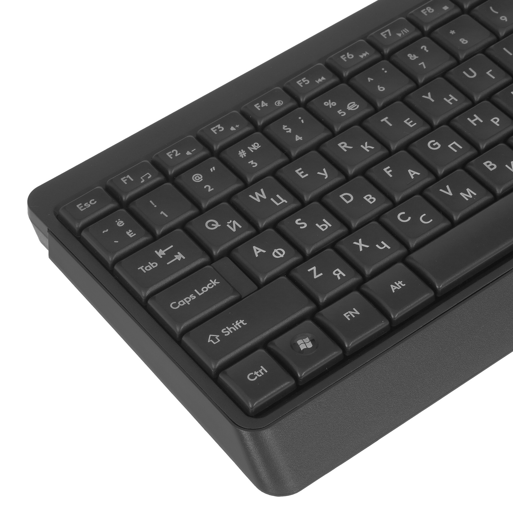 Клавиатура + мышь A4Tech Fstyler F1512 клав:черный мышь:черный USB
