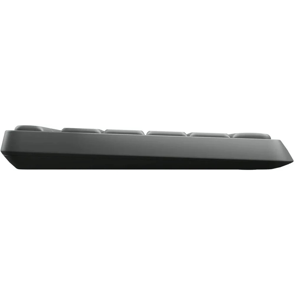 Клавиатура + мышь Logitech MK235 клав:черный мышь:черный USB беспроводная