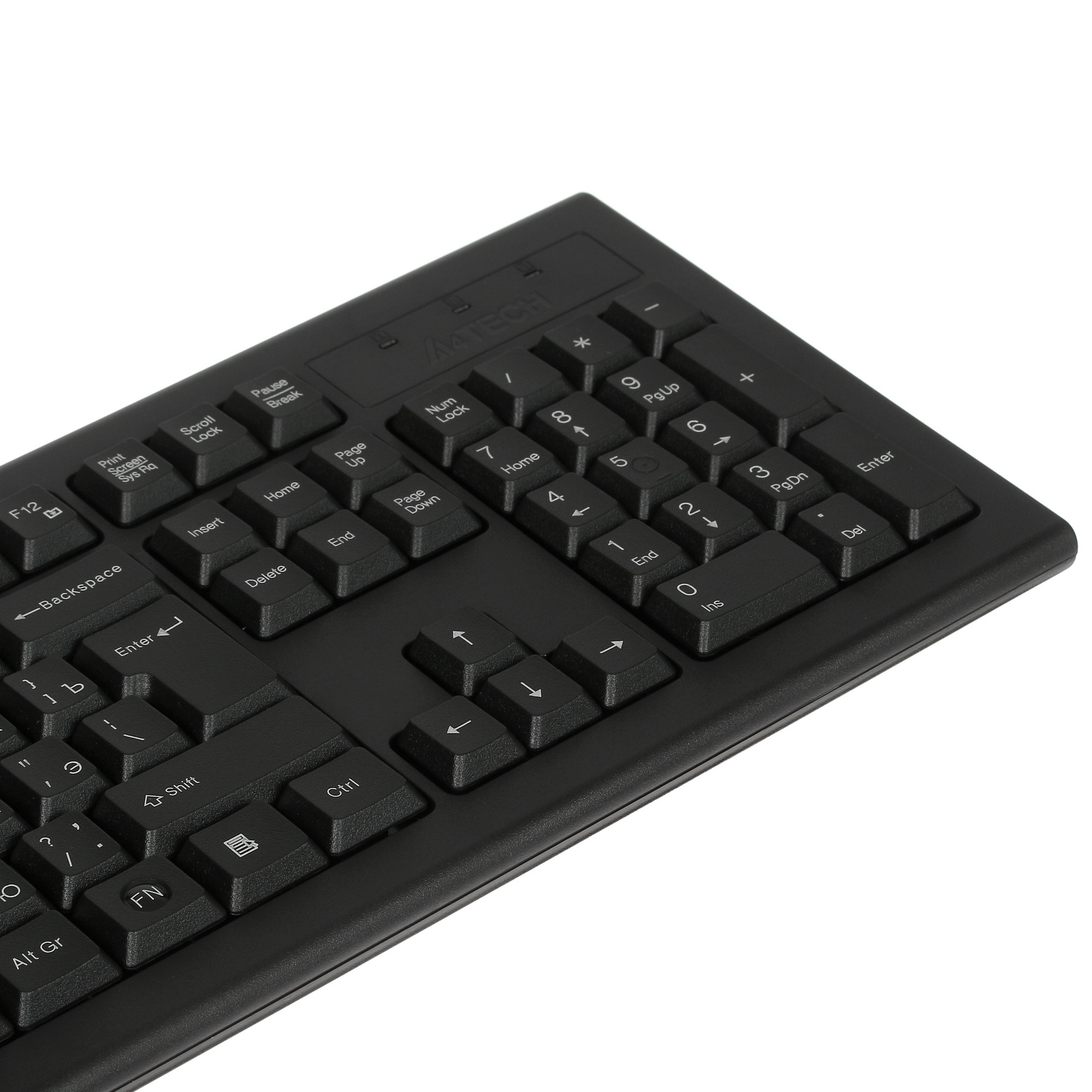 Клавиатура + мышь A4Tech 3000NS клав:черный мышь:черный USB беспроводная Multimedia