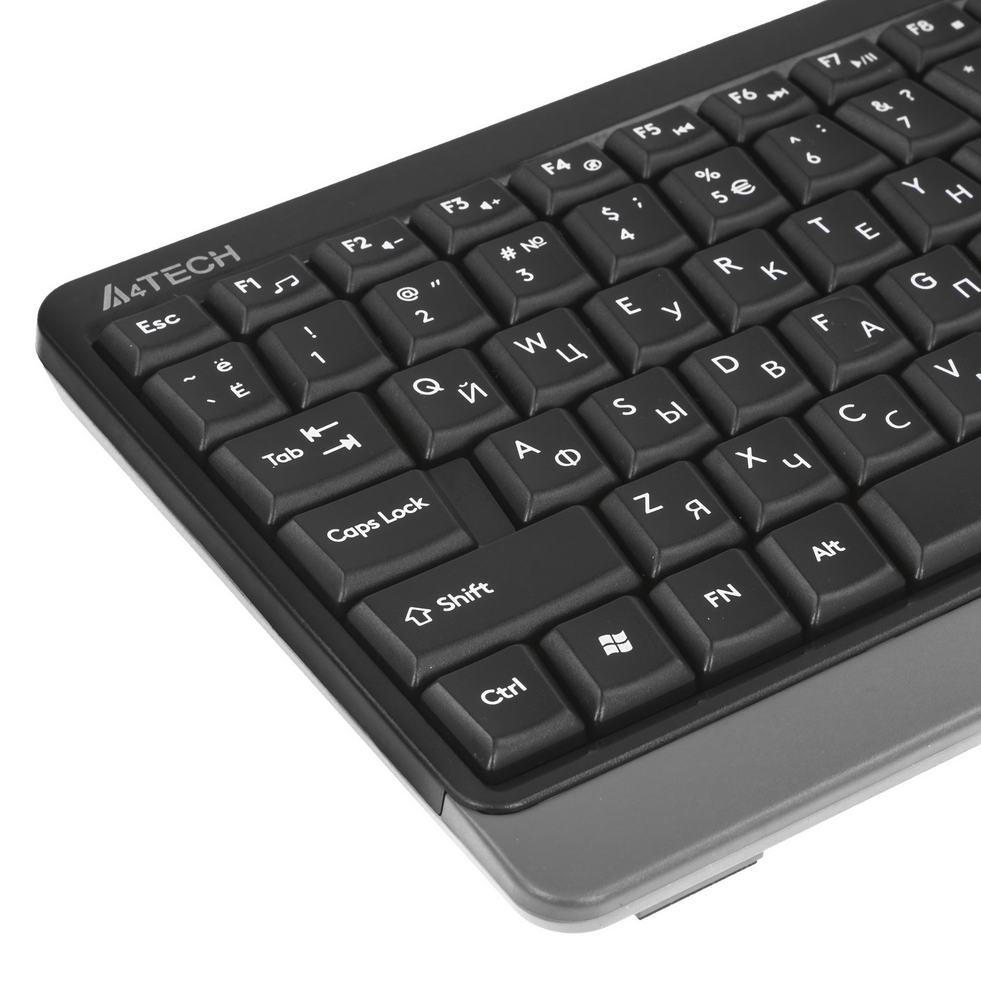 Клавиатура + мышь A4Tech Fstyler FGS1110Q клав:черный/серый мышь:черный/серый USB беспроводная Multi