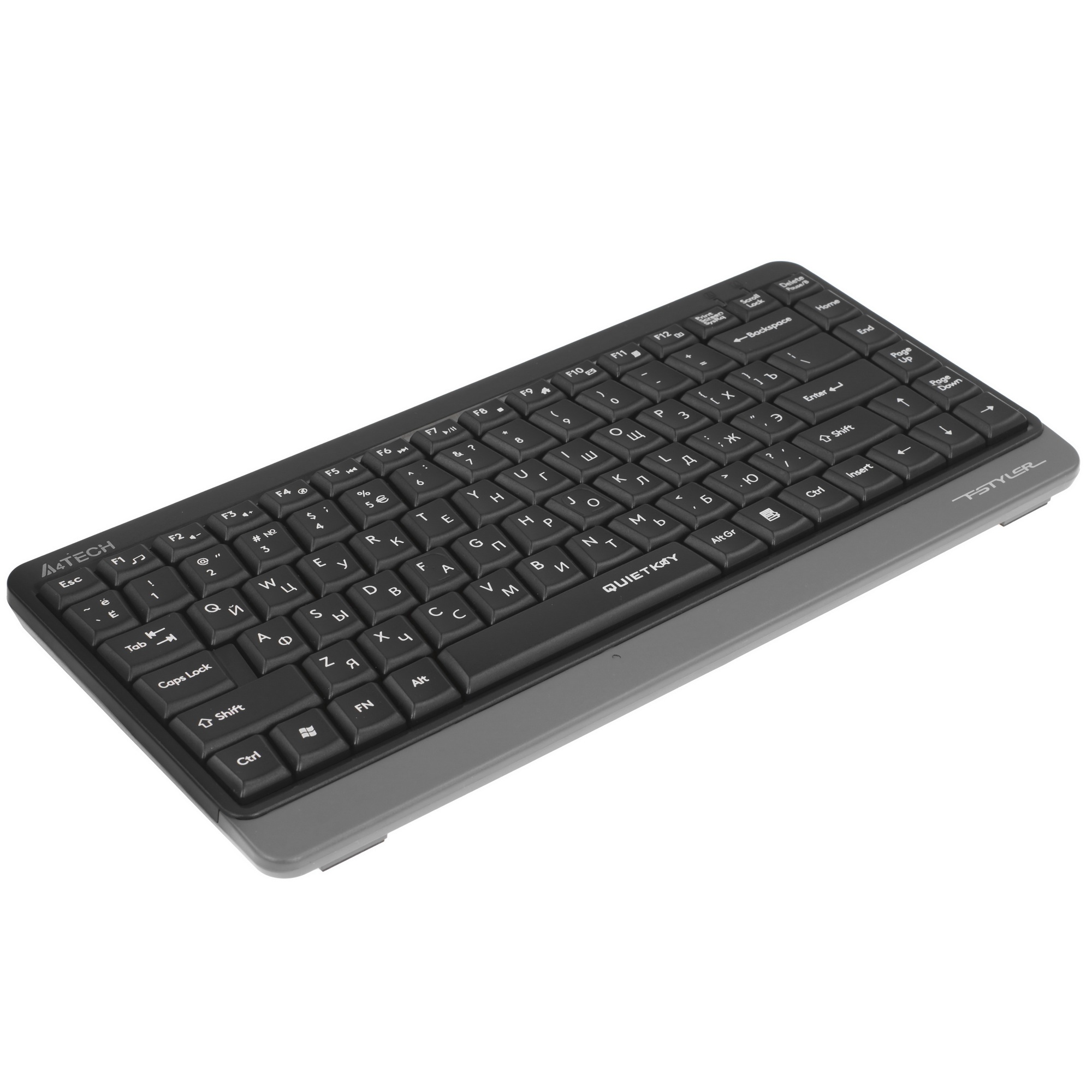 Клавиатура + мышь A4Tech Fstyler FGS1110Q клав:черный/серый мышь:черный/серый USB беспроводная Multi
