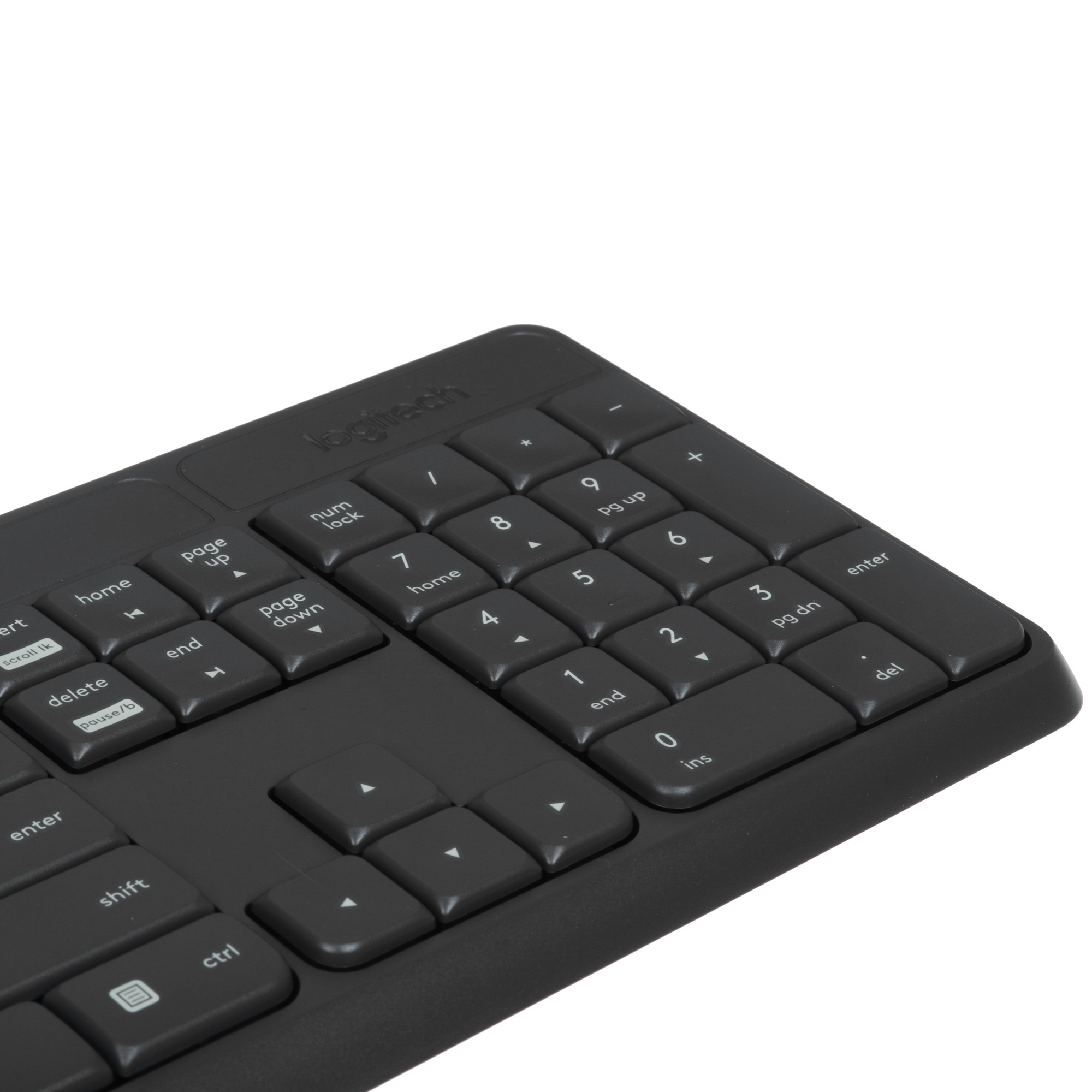 Комплект беспроводной клавиатура+мышь Logitech  MK235 Серый  (920-007949) РФ