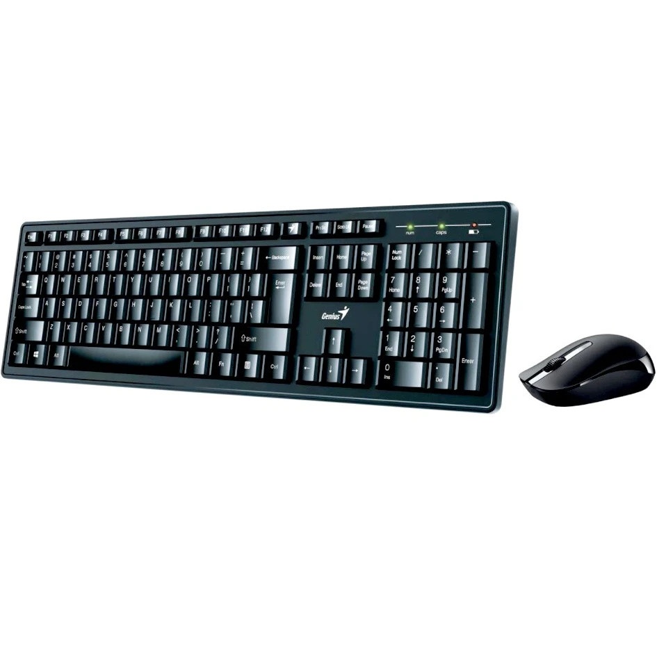 Комплект (клавиатура+мышь) Genius keyboard+mouse Smart KM-8200, Dual Color, RU, 2.4GHZ