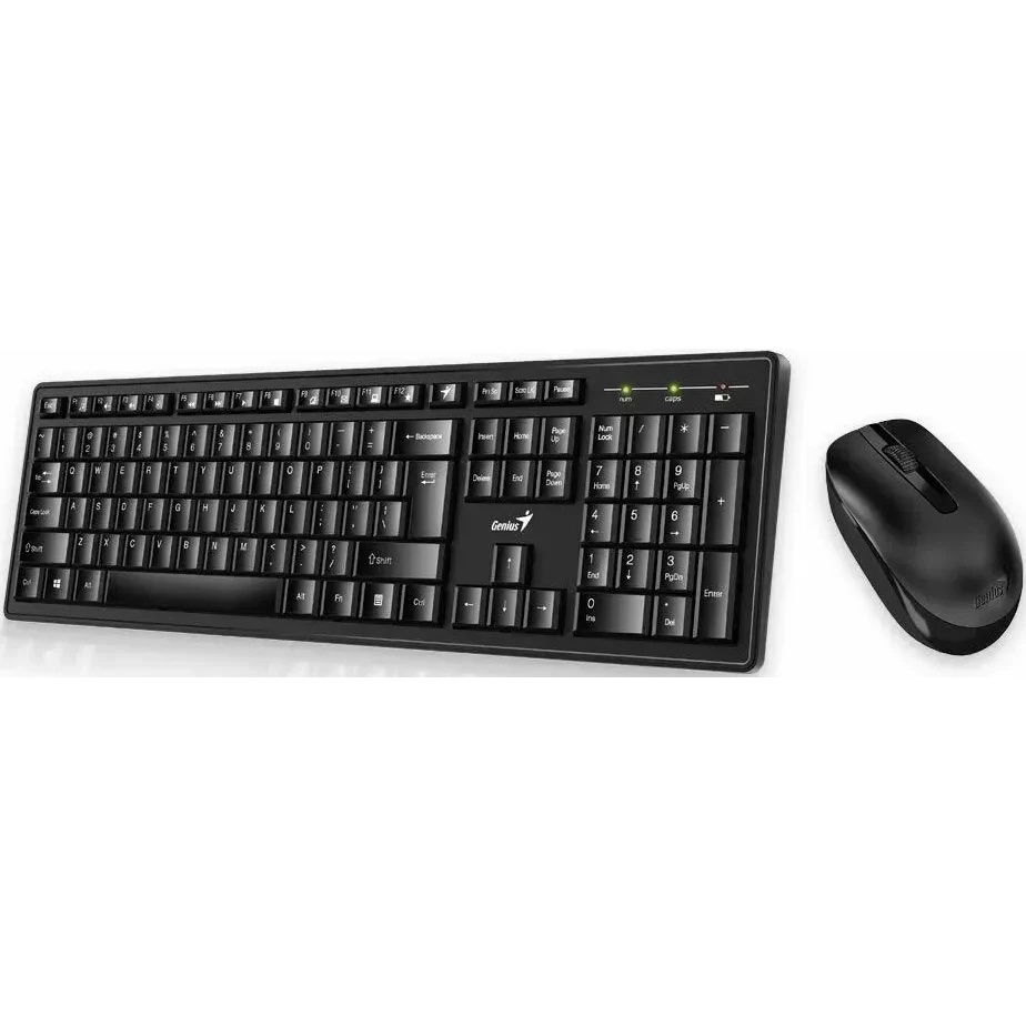 Комплект (клавиатура+мышь) Genius keyboard+mouse Smart KM-8200, Dual Color, RU, 2.4GHZ