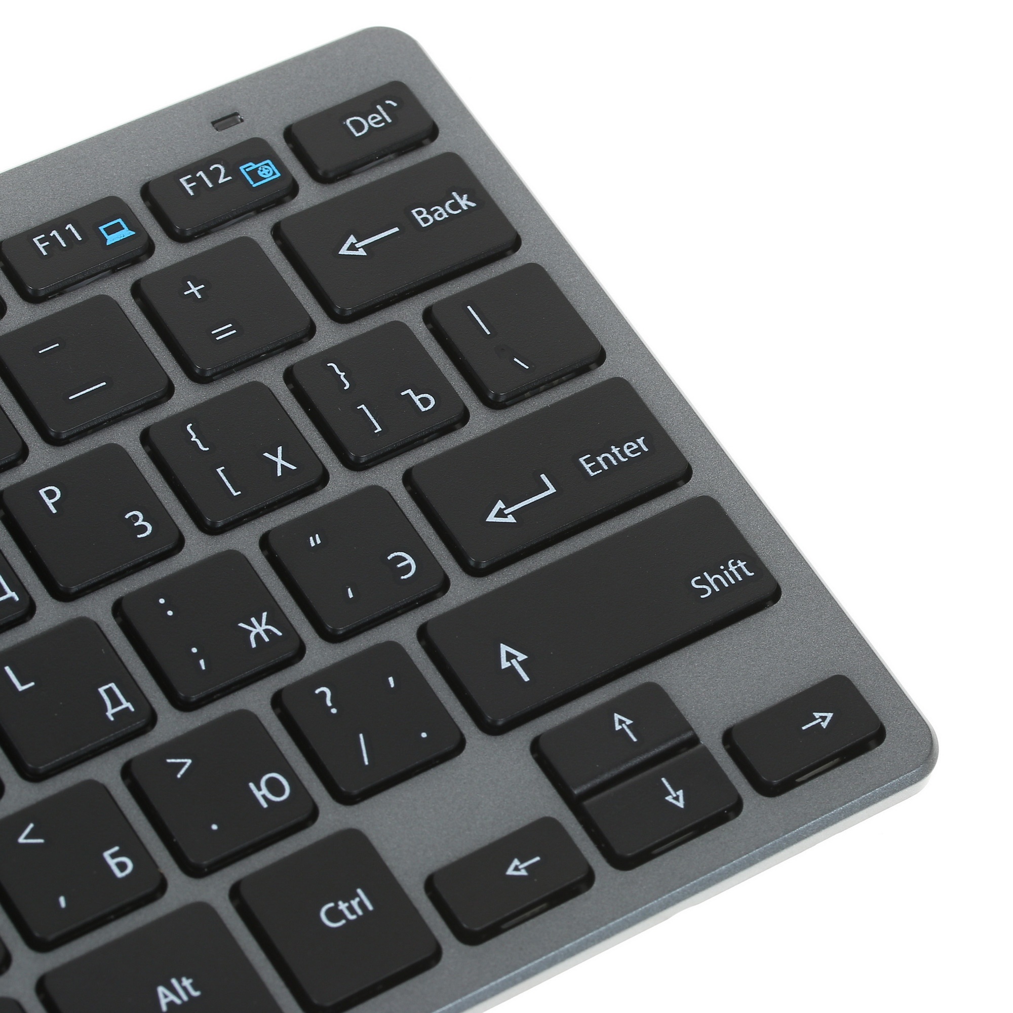 Набор Qumo Paragon K15/M21, беспроводной 2.4G, клавиатура + мышь, 400 mA