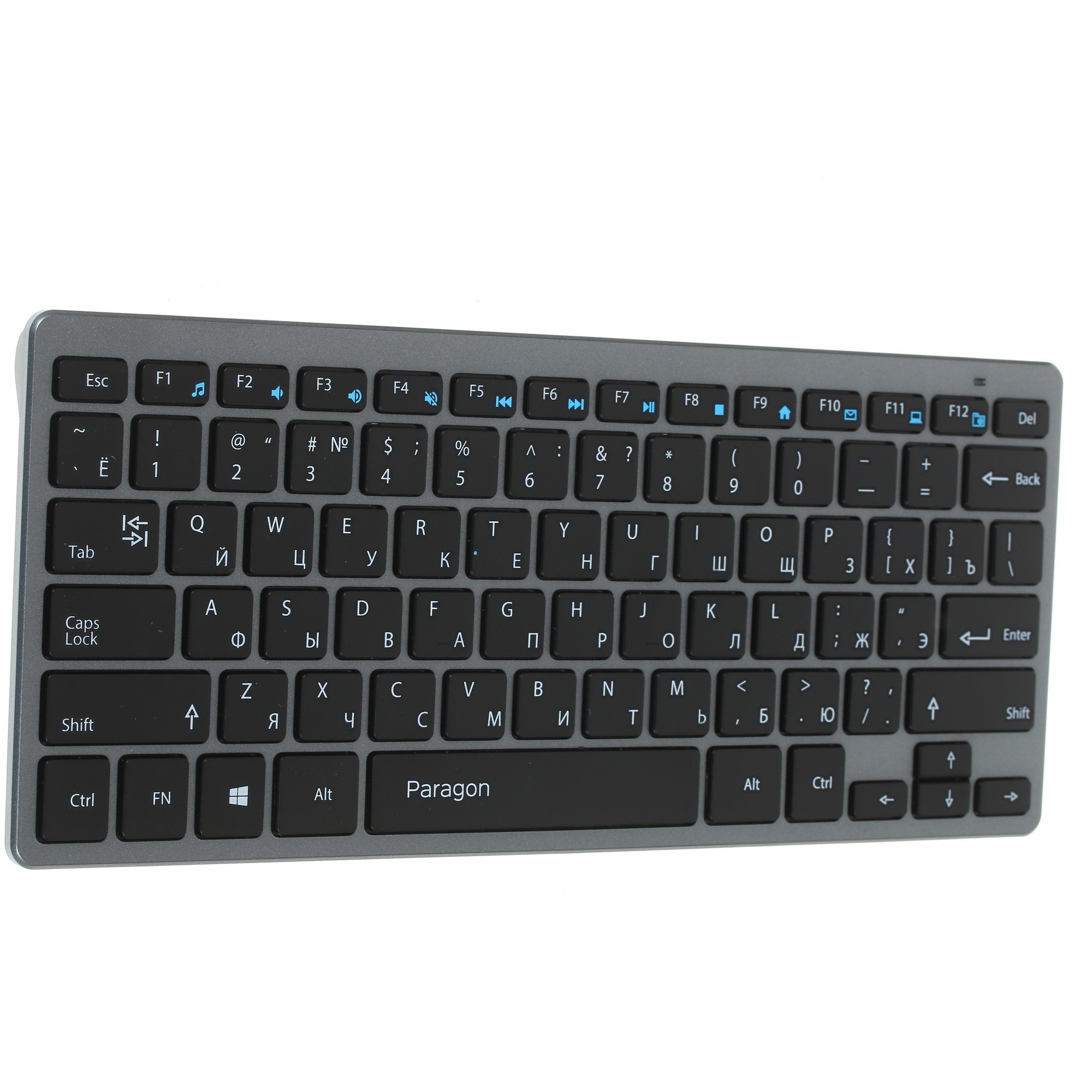 Набор Qumo Paragon K15/M21, беспроводной 2.4G, клавиатура + мышь, 400 mA