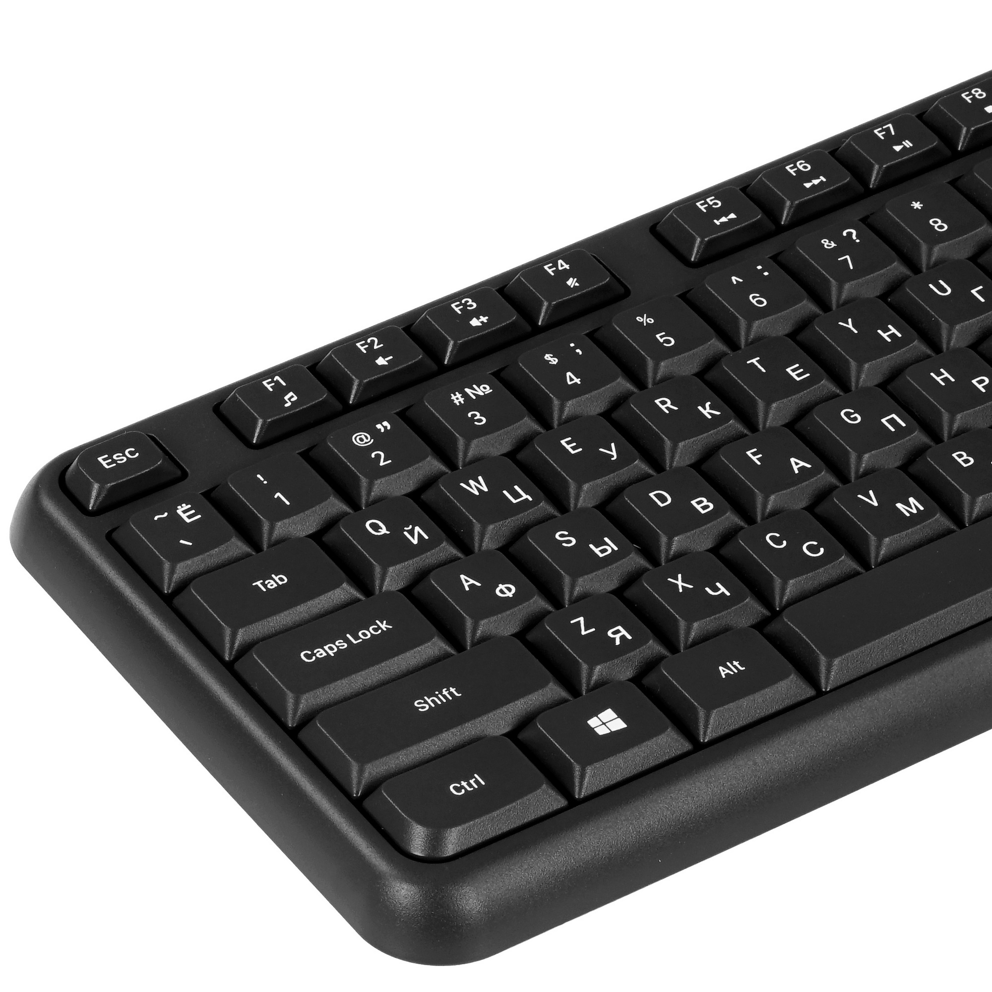 Клавиатура + мышь Оклик S277W клав:серый мышь:серый USB беспроводная Multimedia (2066173)