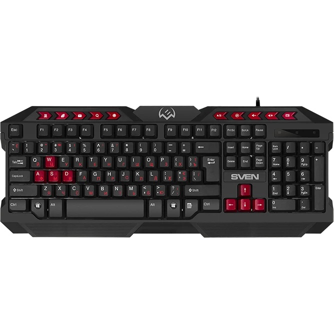 Набор SVEN GS-9200 игровые клавиатура, мышь и коврик