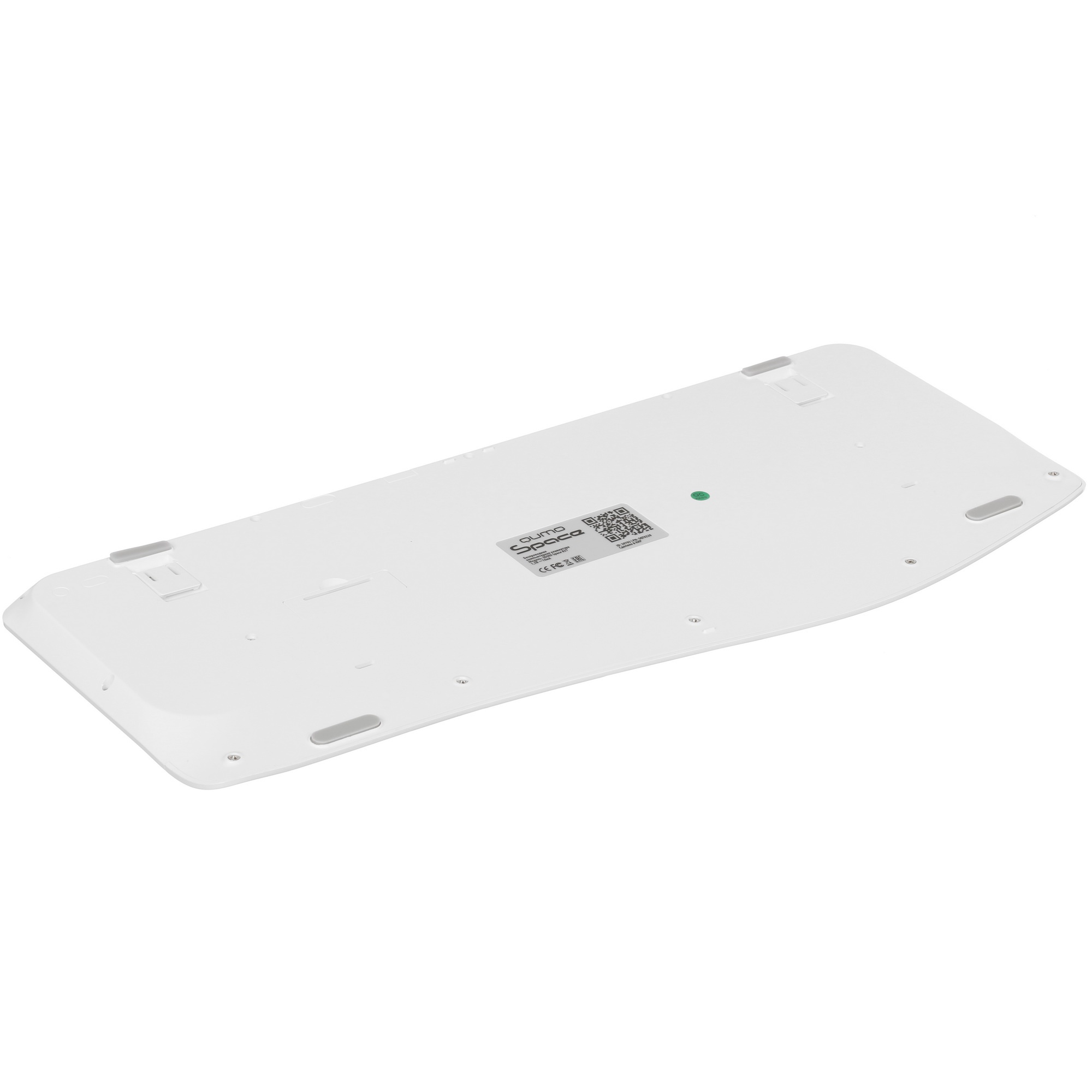 Набор клавиатура+мышь Qumo Space K57/M75 (цвет белый), беспроводной 2.4G, 104 клавиши, клавиатура +