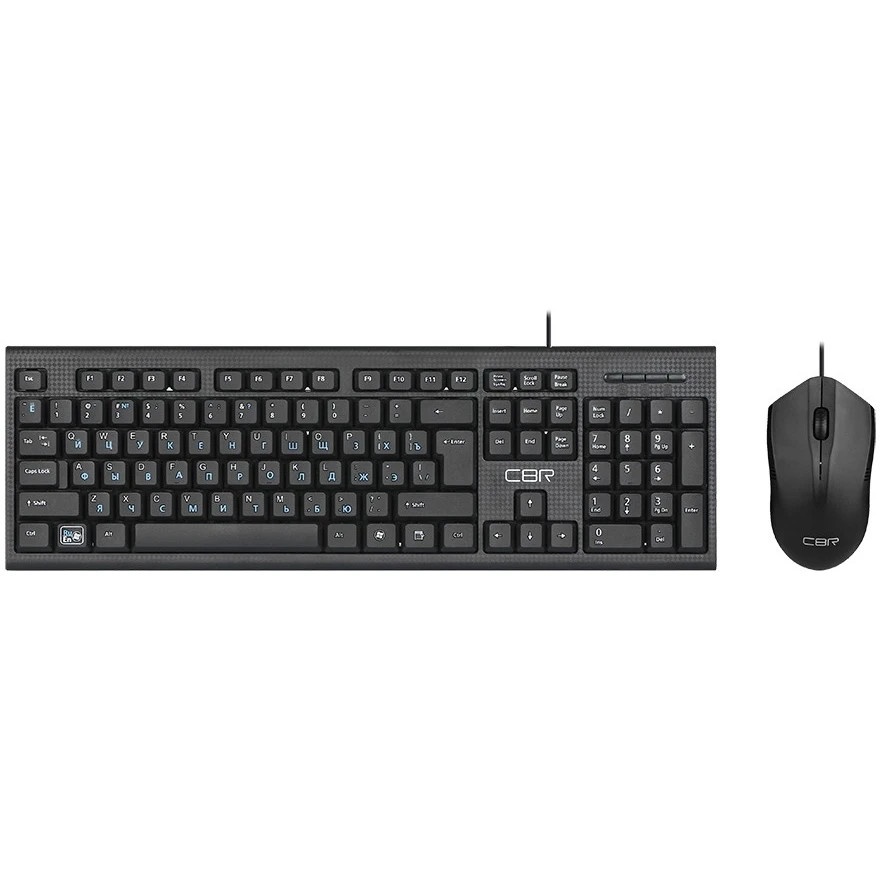 Комплект (клавиатура+мышь) CBR KB SET 711 Carbon
