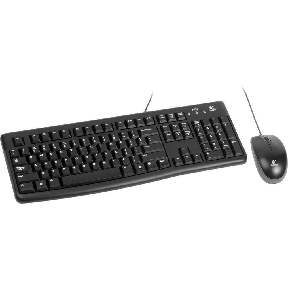 Комплект Logitech Desktop MK121 черный