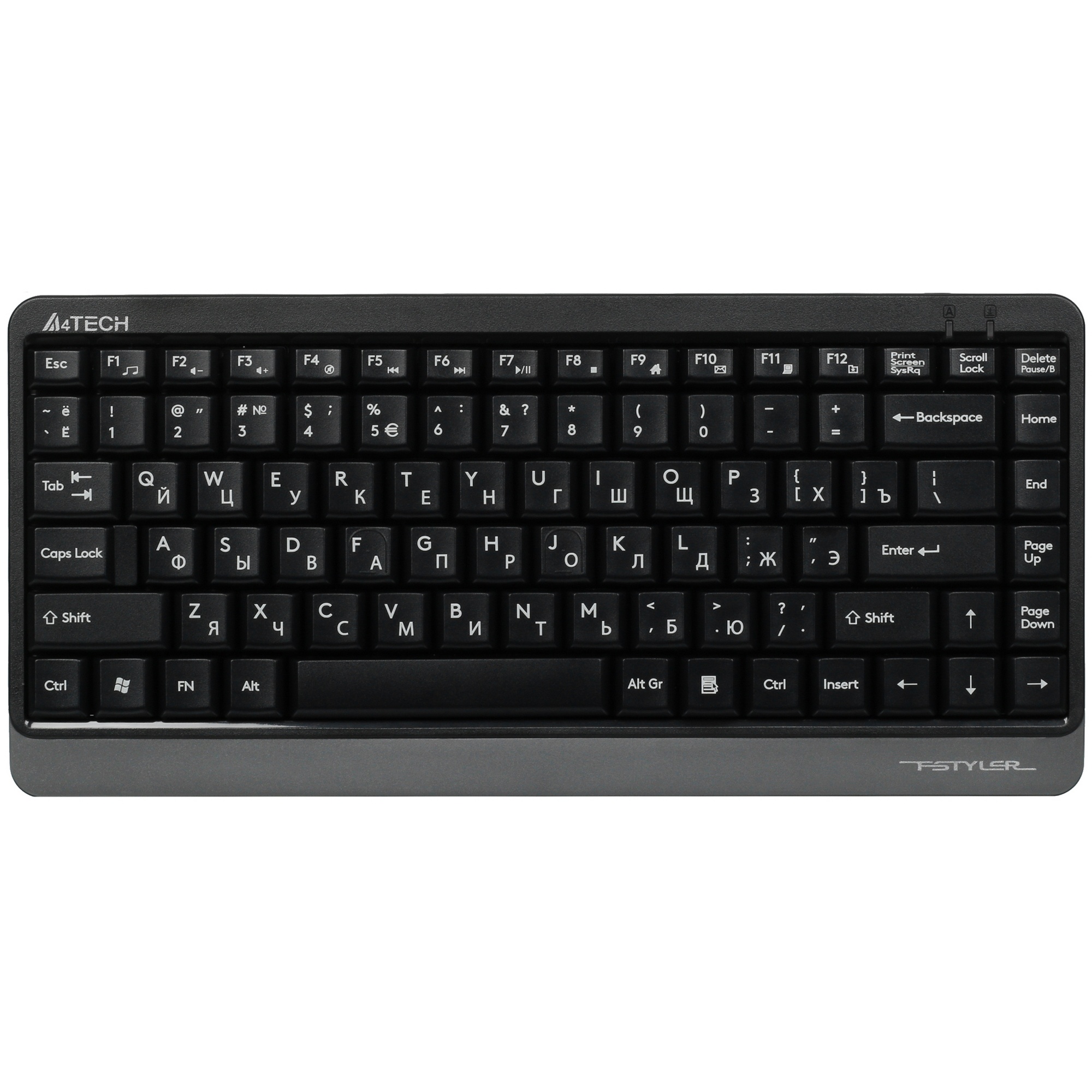 Клавиатура + мышь A4Tech Fstyler FG1110 клав:черный/серый мышь:черный/серый USB беспроводная Multime